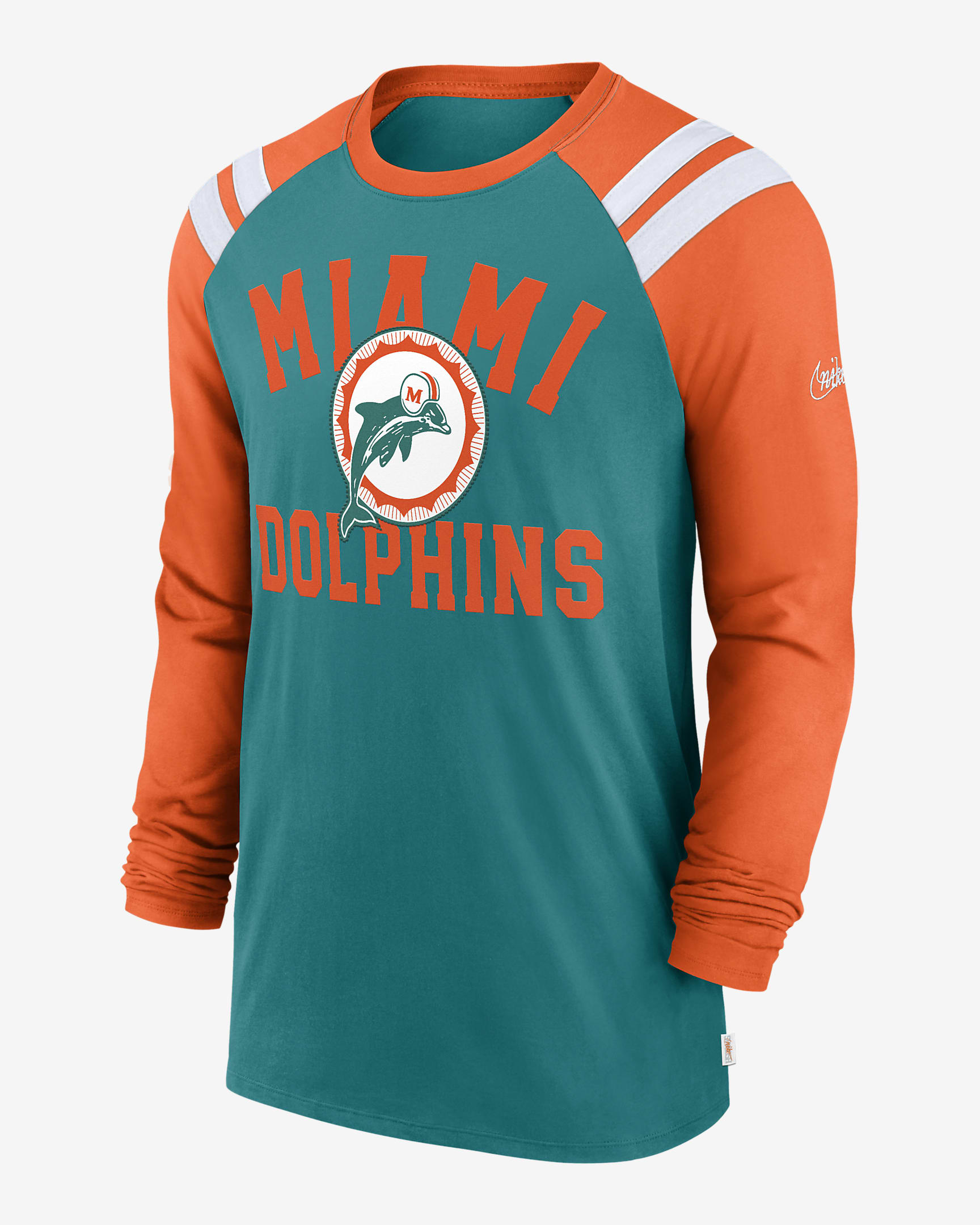 Playera de manga larga Nike de la NFL para hombre Miami Dolphins ...