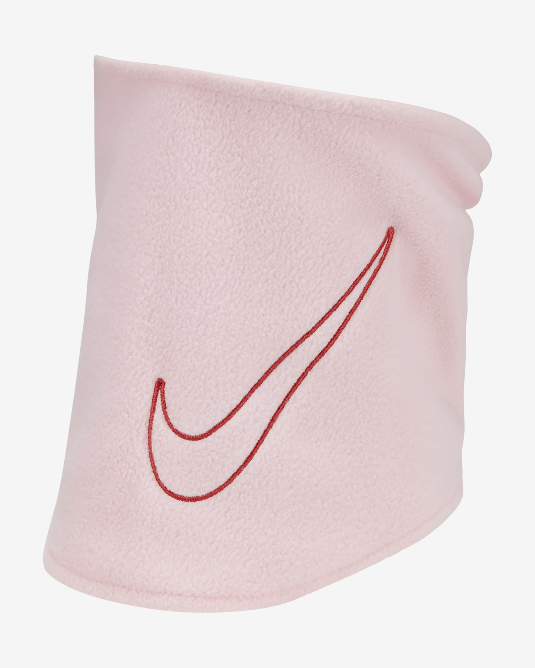 Nike Omkeerbare nekwarmer voor kids - Medium Soft Pink/Elemental Pink/Bright Crimson