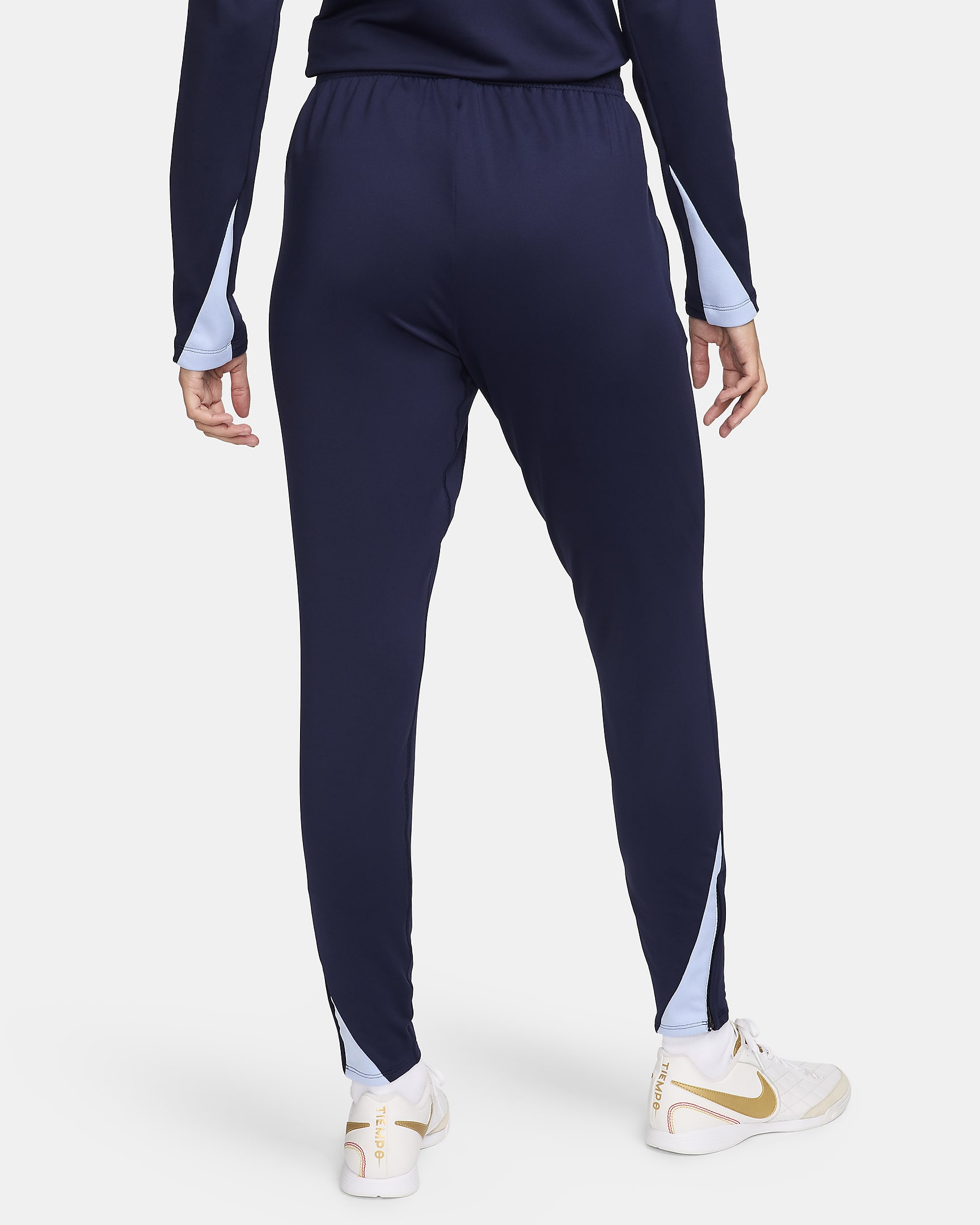 Pantalon de foot en maille Nike Dri-FIT FFF Strike pour femme - Blackened Blue/Cobalt Bliss/Cobalt Bliss