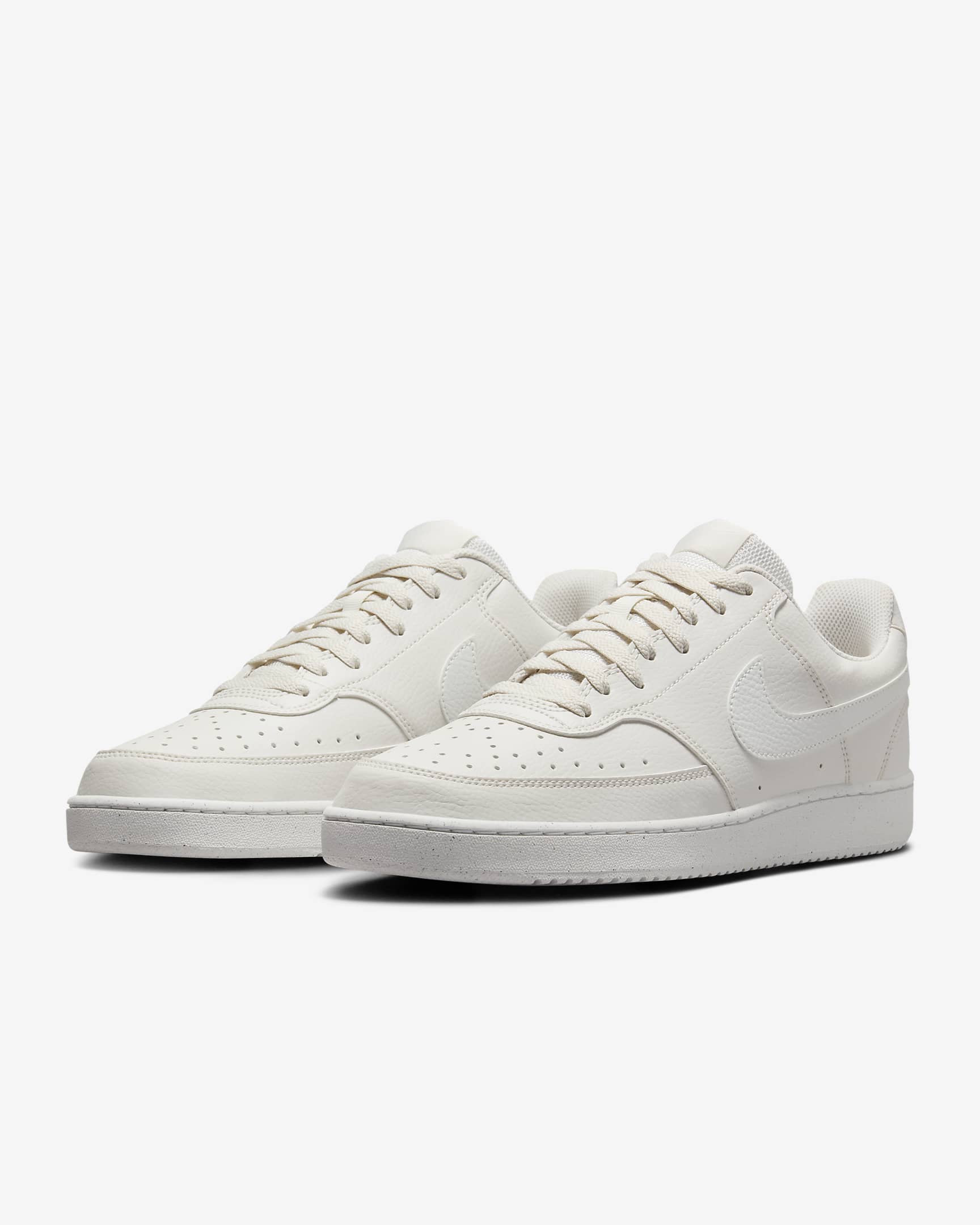 Chaussure Nike Court Vision Low Next Nature pour Homme - Phantom/Summit White