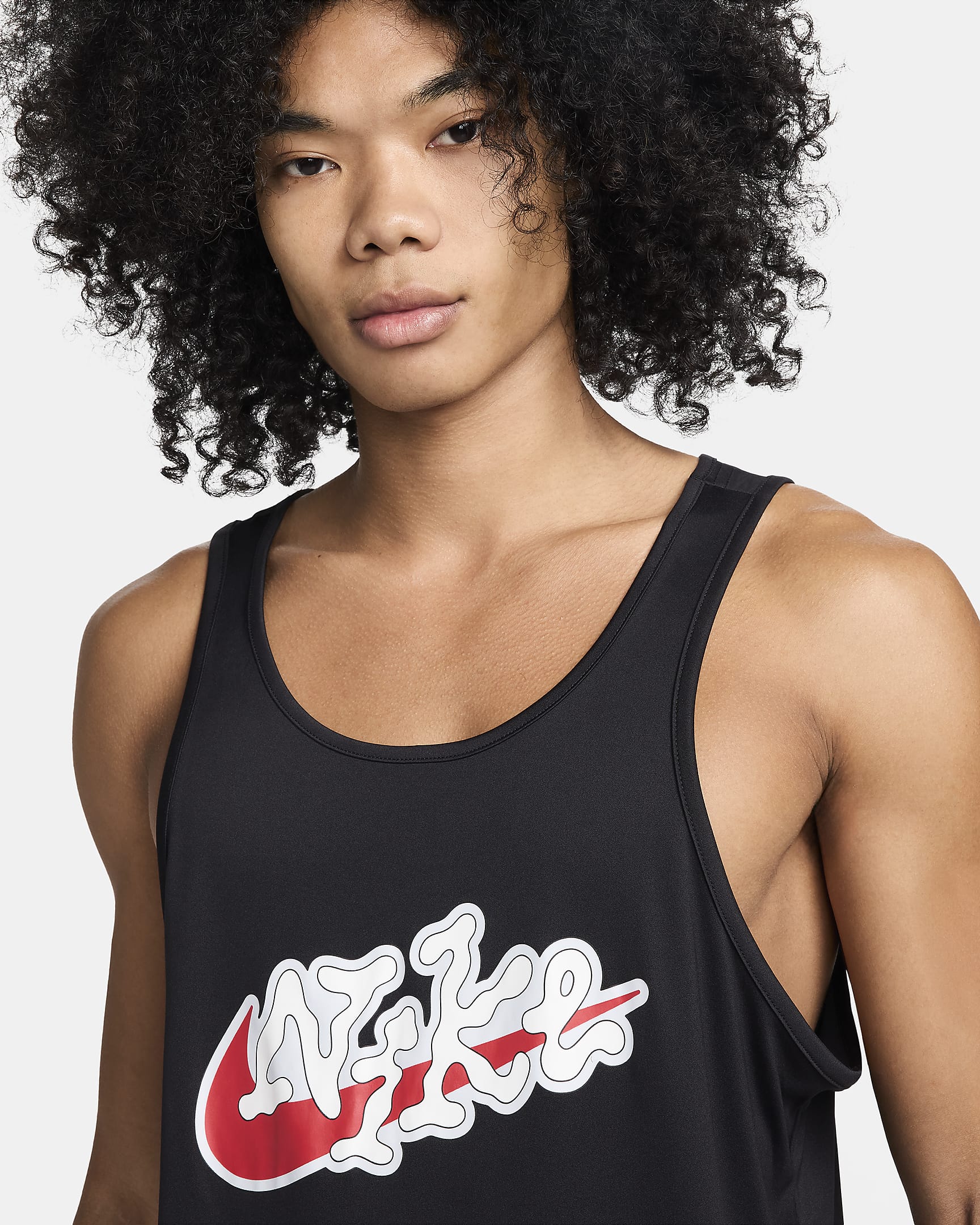 Nike Swim Scribble Men's Tank - Black