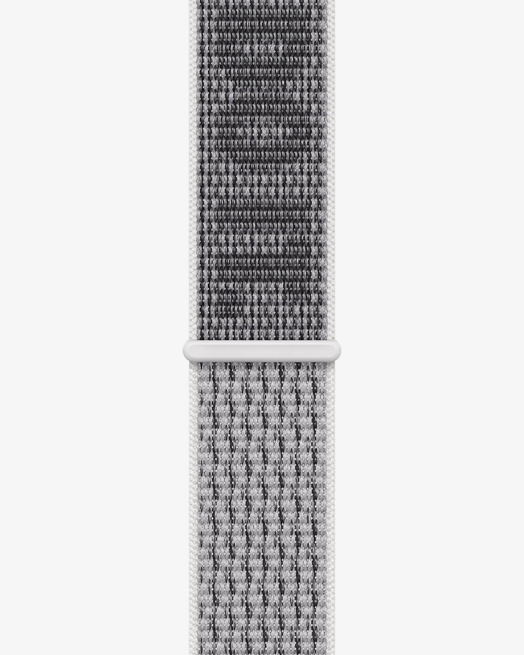 41mm Summit White/Black Nike Sport Loop Regular.