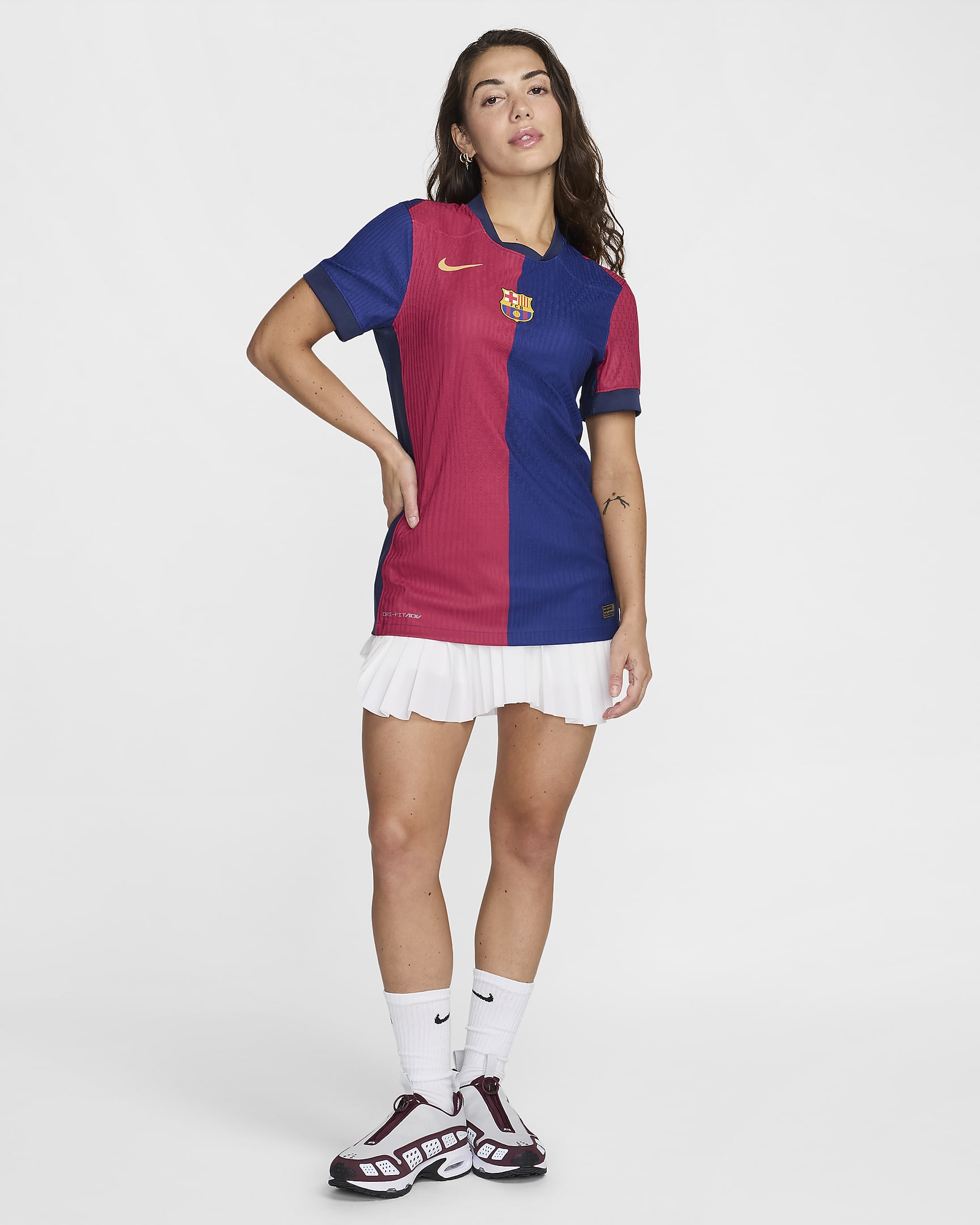 F.C. Barcelona 2024/25 Match Home Women's Nike Dri-FIT ADV Football
