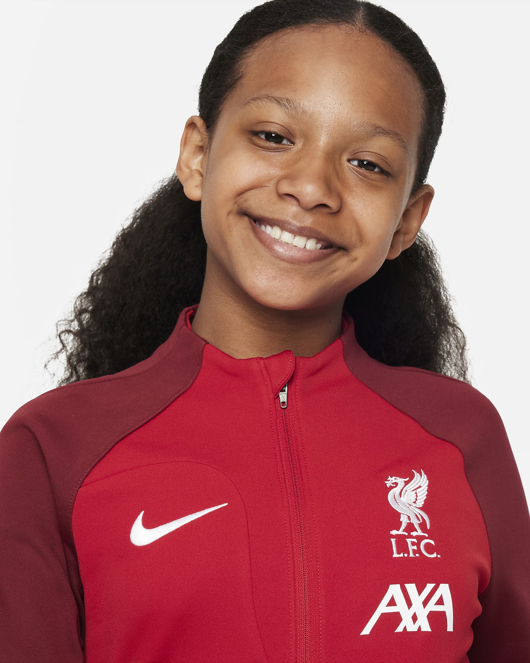 Liverpool FC Academy Pro Big Kids' Knit Soccer Jacket. Nike.com