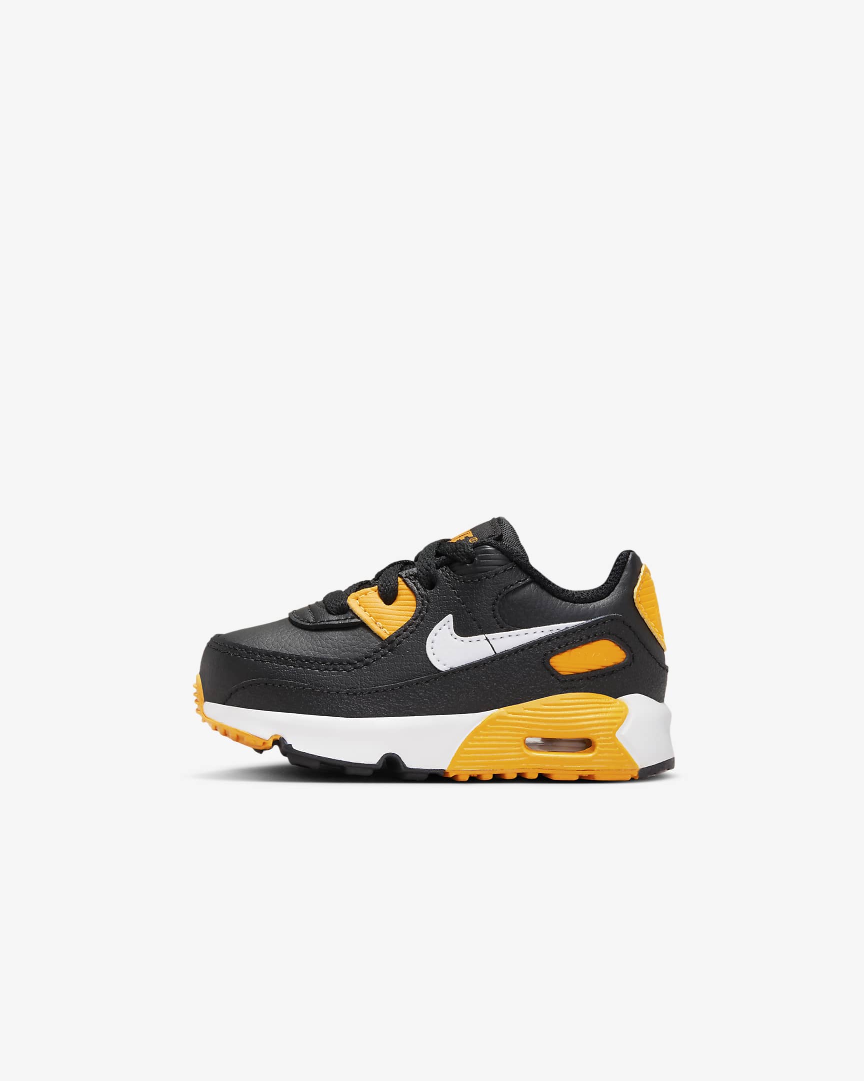 Chaussure Nike Air Max 90 LTR pour Bébé et Petit enfant - Noir/University Gold/Blanc