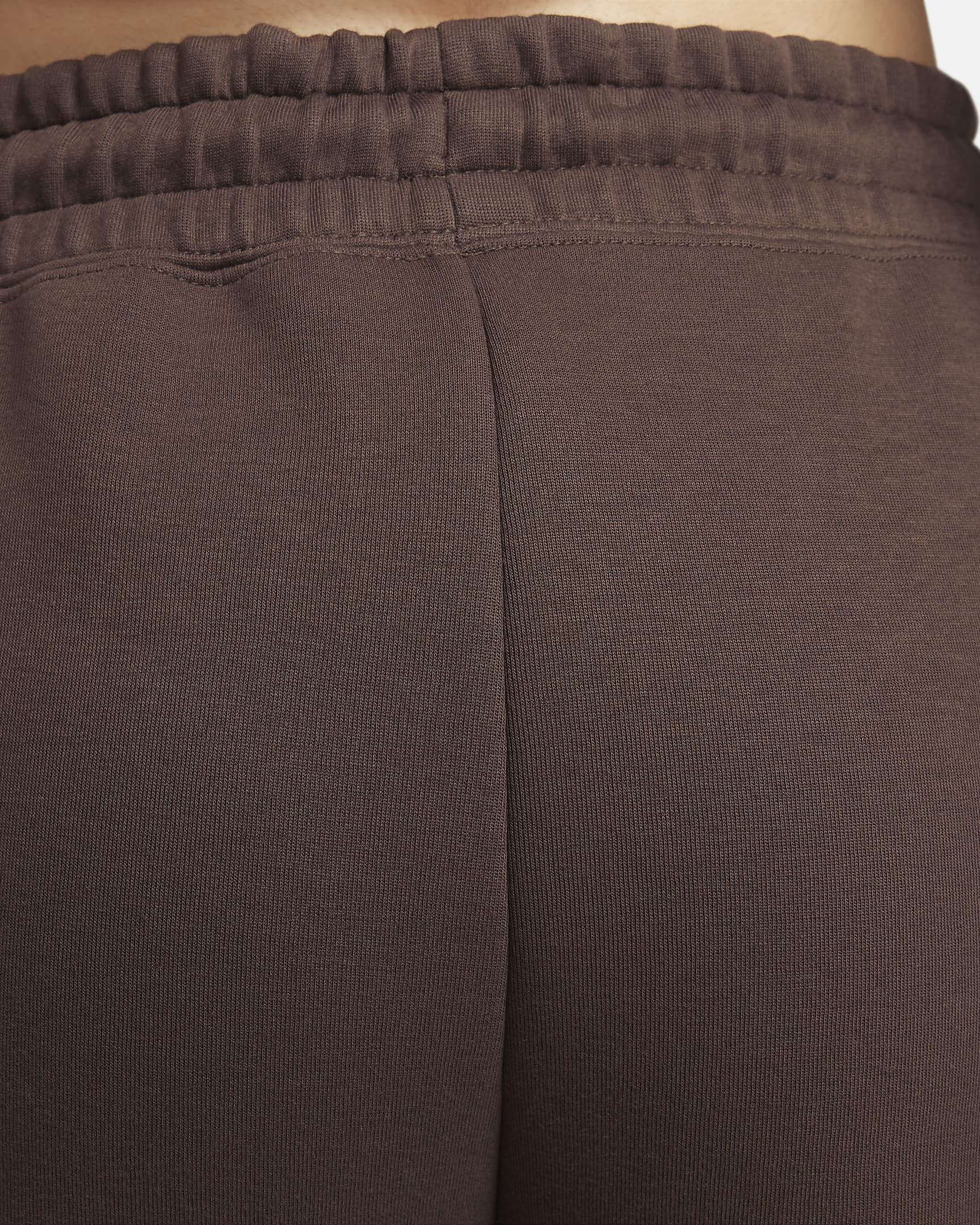 Nike Sportswear Tech Fleece Pantalons jogger de cintura mitjana - Dona - Baroque Brown/Negre