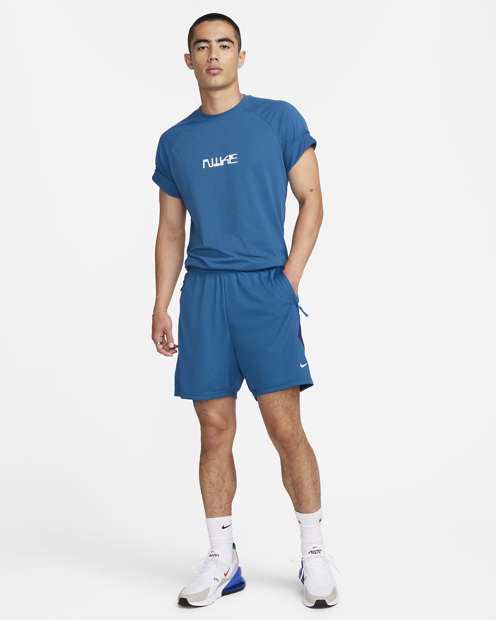 Nike DriFIT Men's 13cm (approx.) Football Shorts. Nike PH