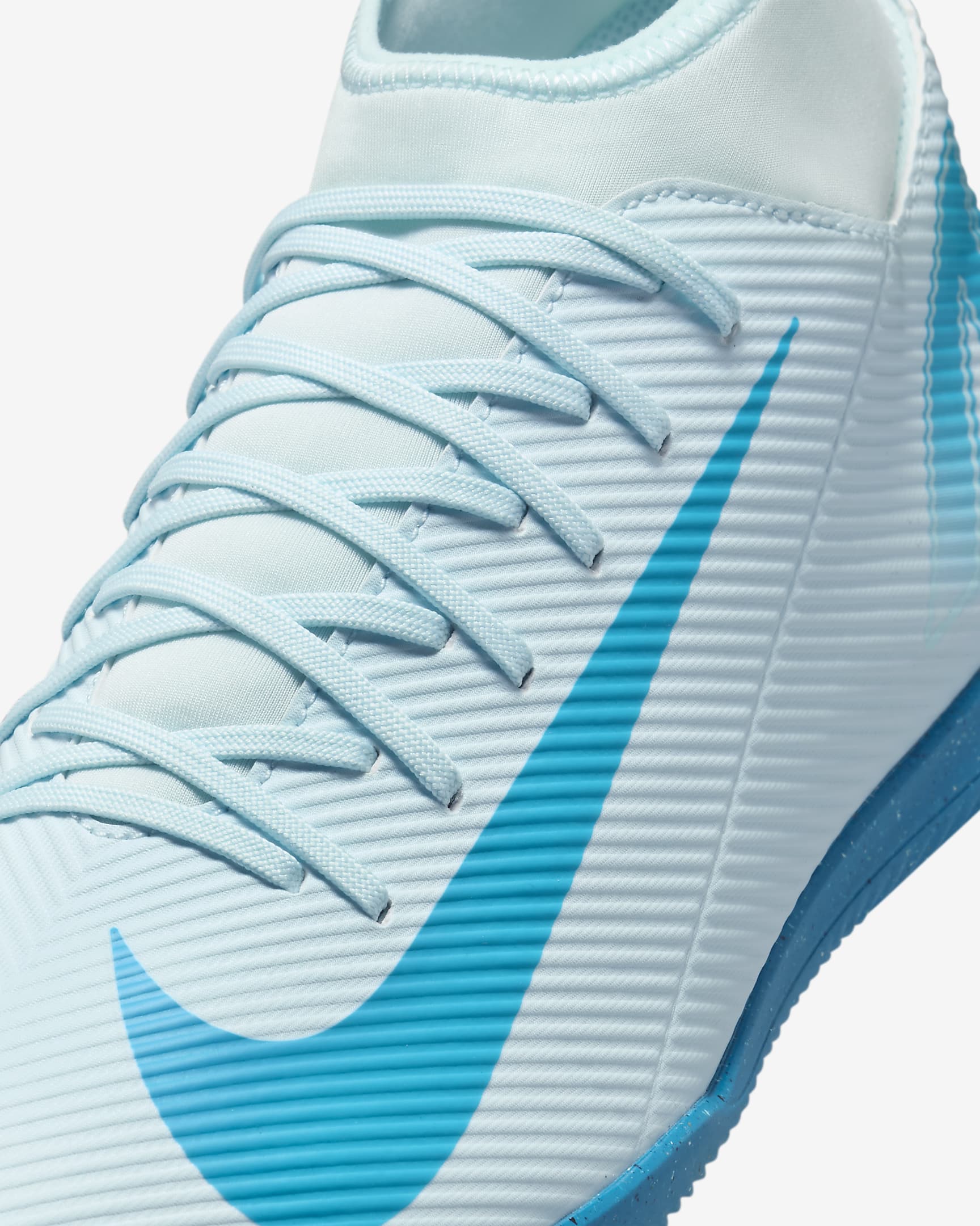 Chaussure de foot en salle montante Nike Mercurial Superfly 10 Club - Glacier Blue/Blue Orbit