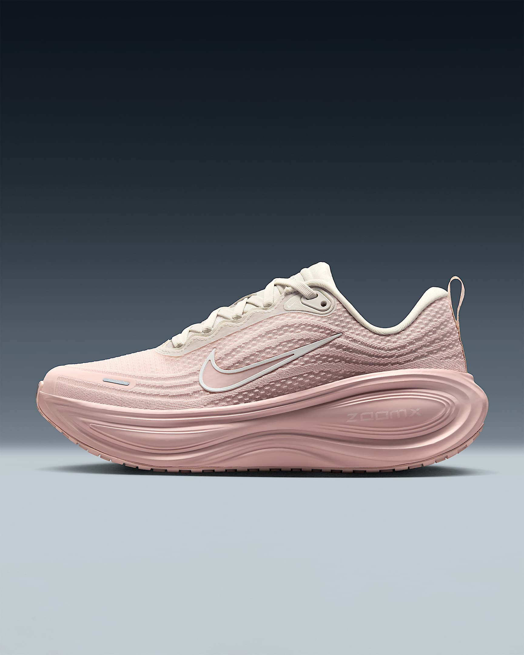 Nike Vomero Plus Women's Road Running Shoes - Silt Red/Light Bone/Metallic Silver/Phantom