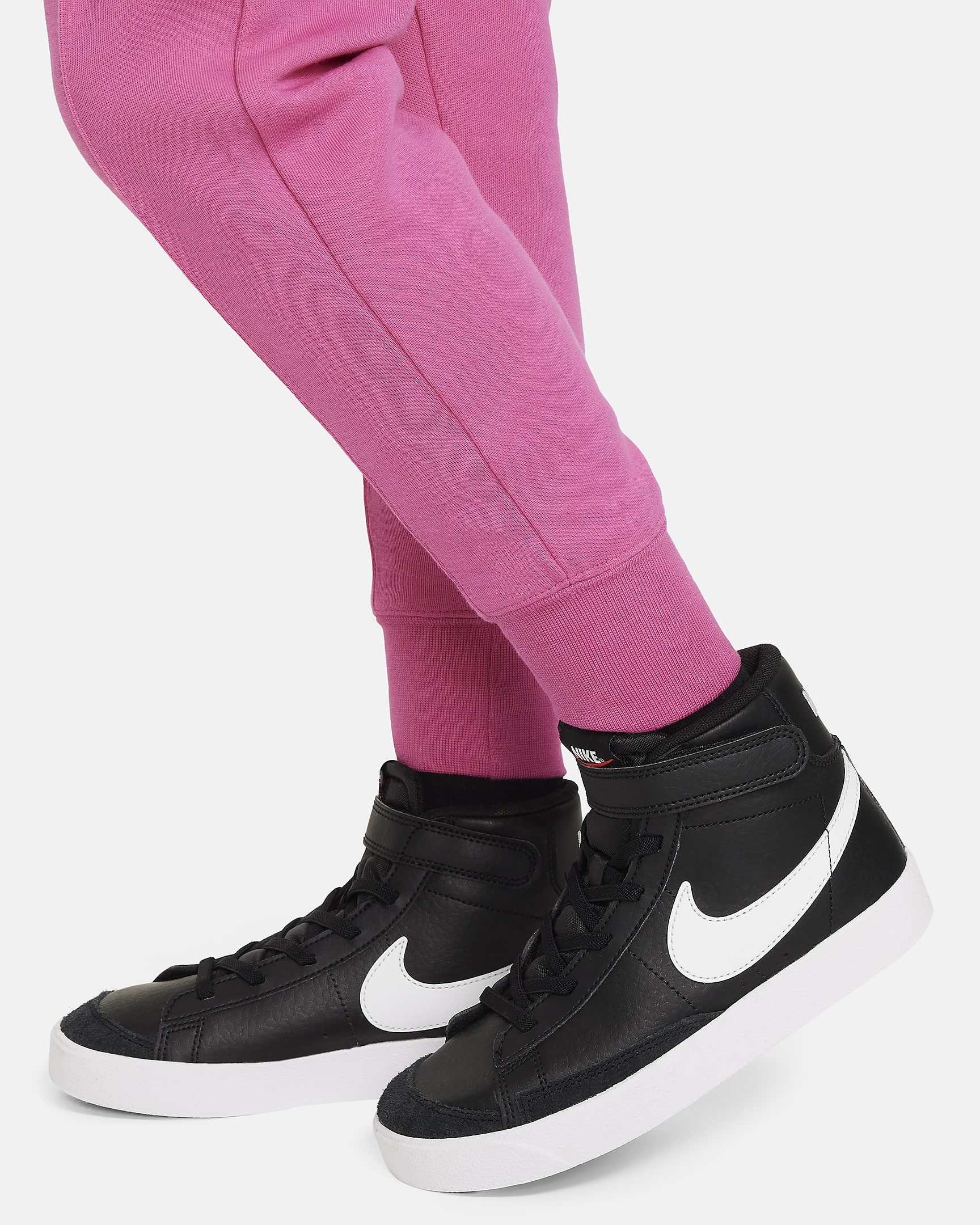 Nike Sportswear Tech Fleece joggebukse for store barn (jente) - Alchemy Pink/Svart/Svart