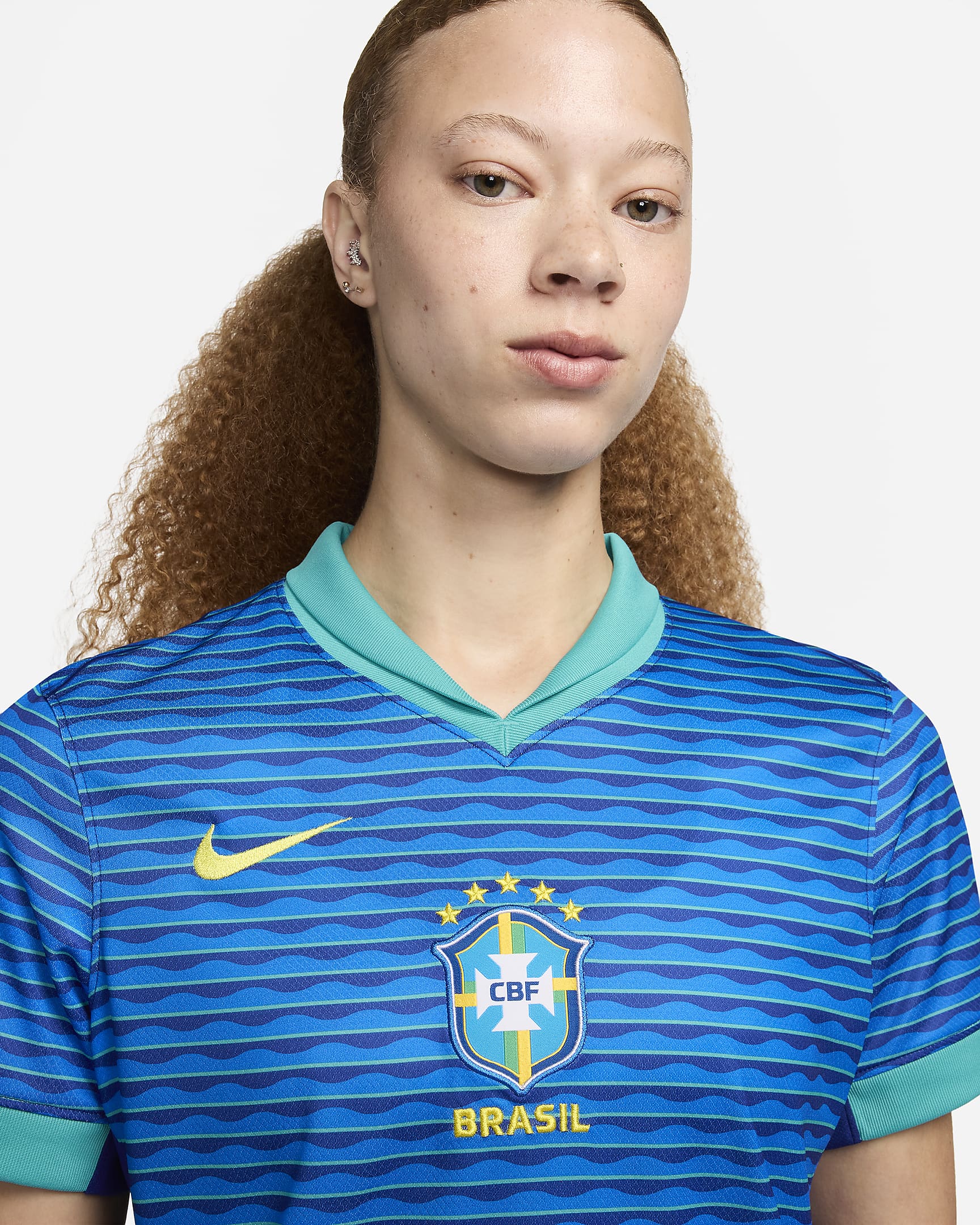 Brazil 2024 Stadium Away Women's Nike Dri-FIT Football Replica Shirt ...