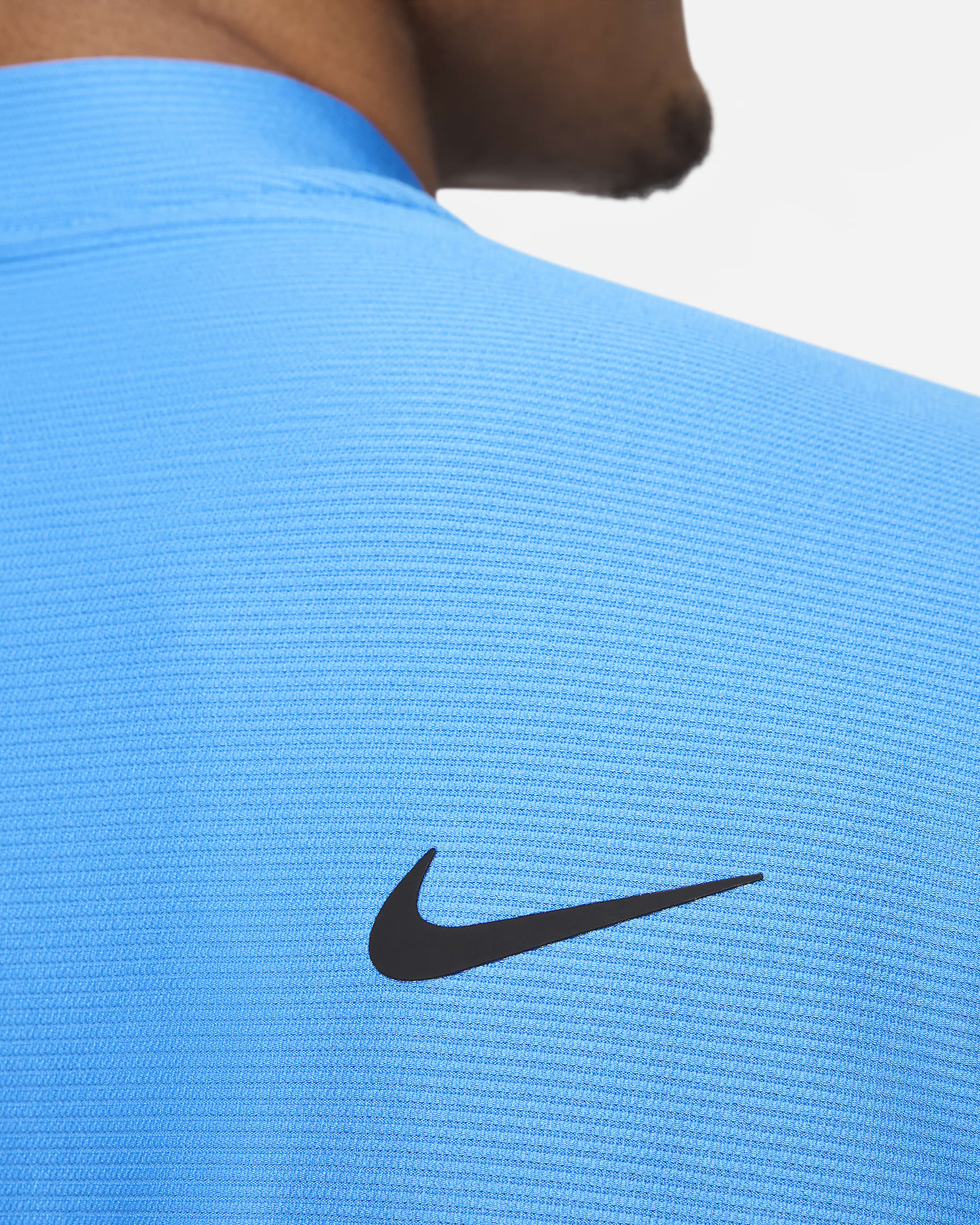 Polo da golf Dri-FIT Nike Tour – Uomo - Light Photo Blue/Nero