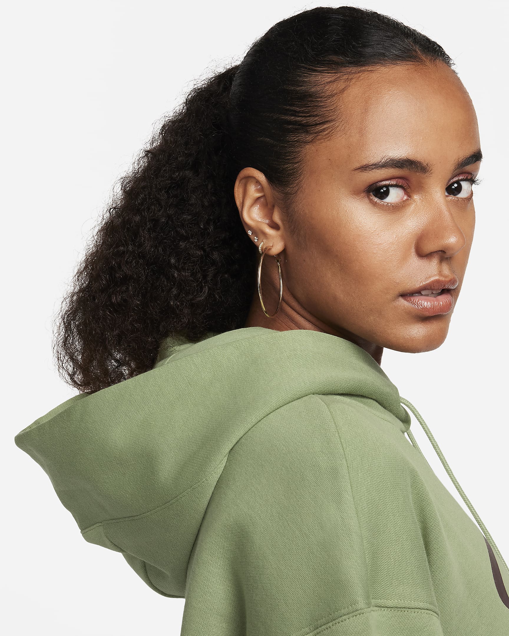 Nike Sportswear Women's Oversized Fleece Pullover Hoodie. Nike SE