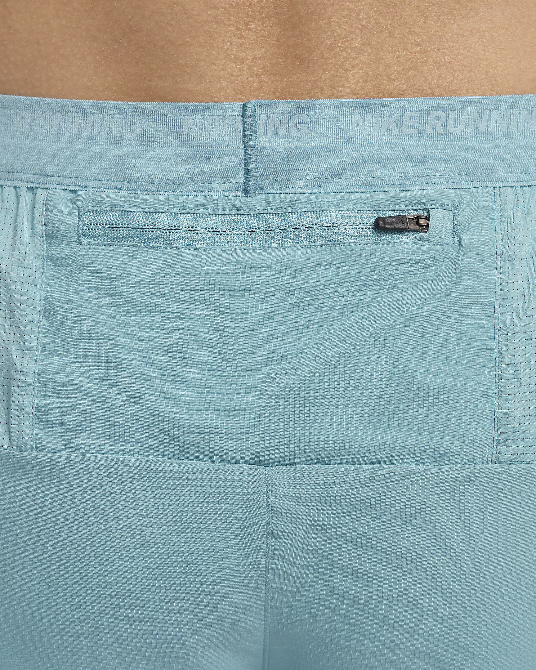 Nike Stride Dri-FIT-Laufshorts mit Futter für Herren (ca. 18 cm) - Denim Turquoise/Schwarz