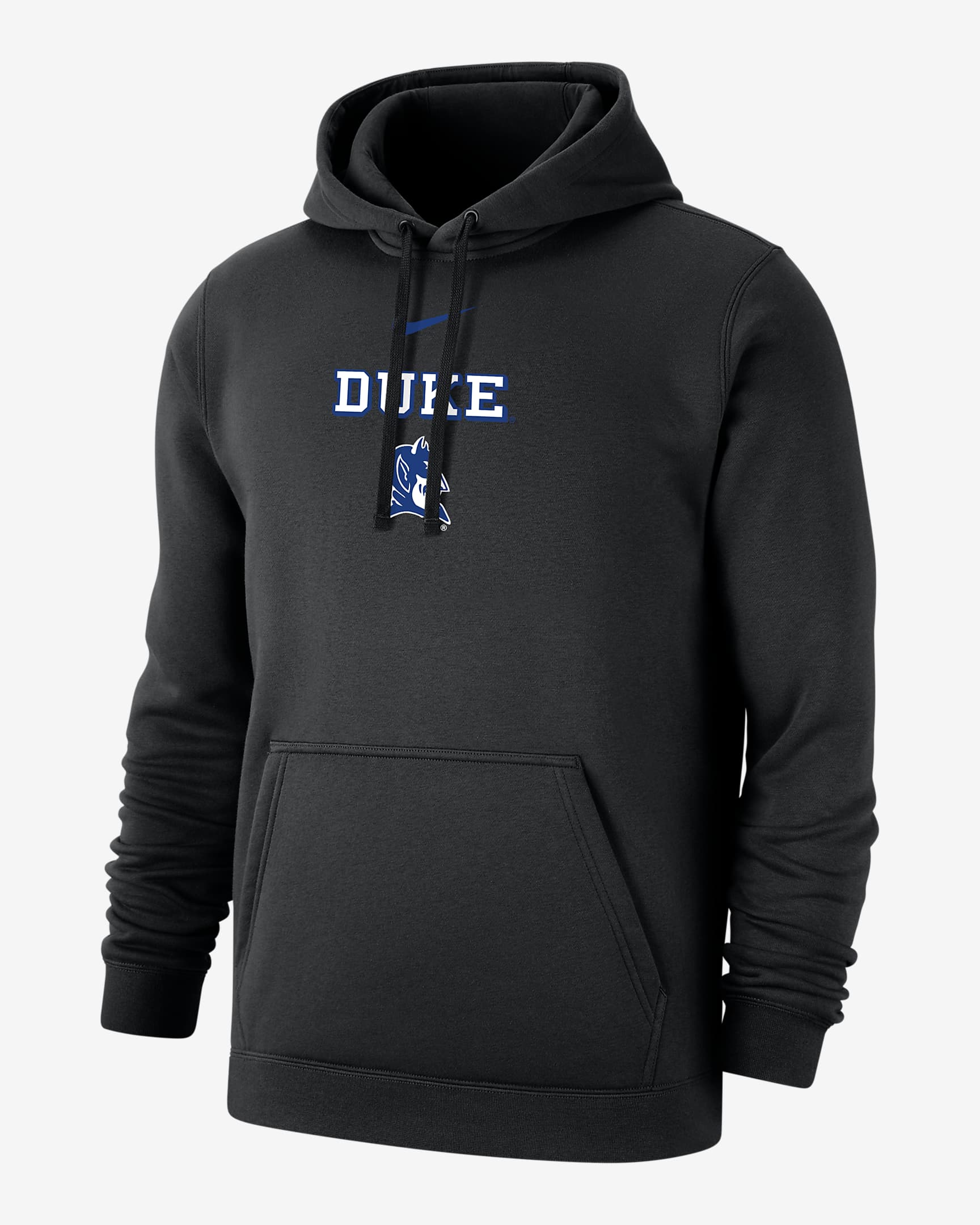 Duke Club Fleece Men's Nike College Hoodie - Black