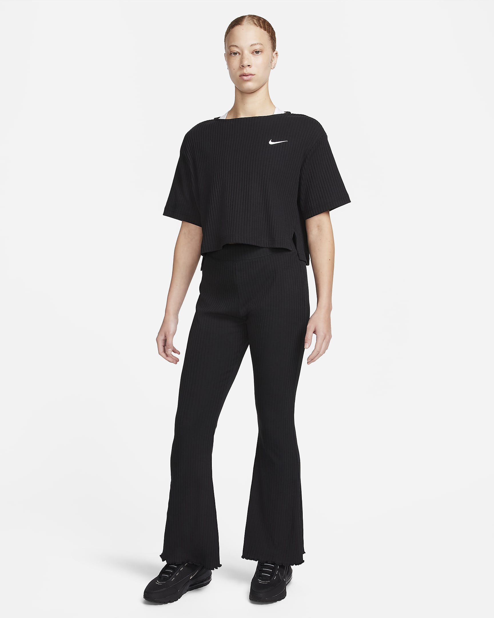 Save 38%  on Nike Sportswear SE Women’s High-Waisted Full-Length Ribbed Jersey Pants @ Nike US