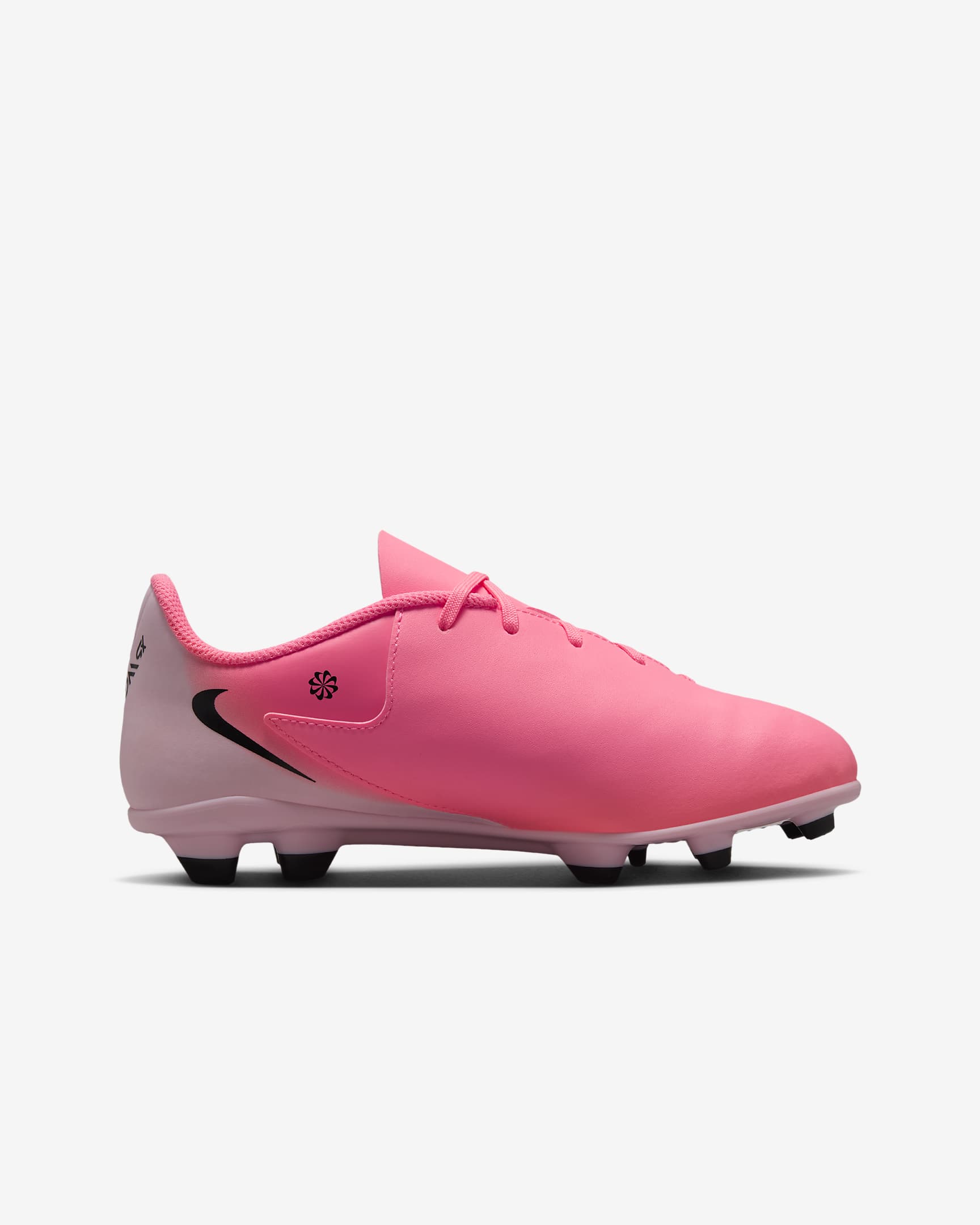 Scarpa da calcio a taglio basso MG Nike Jr. Phantom GX 2 Club – Bambino/a e ragazzo/a - Sunset Pulse/Nero