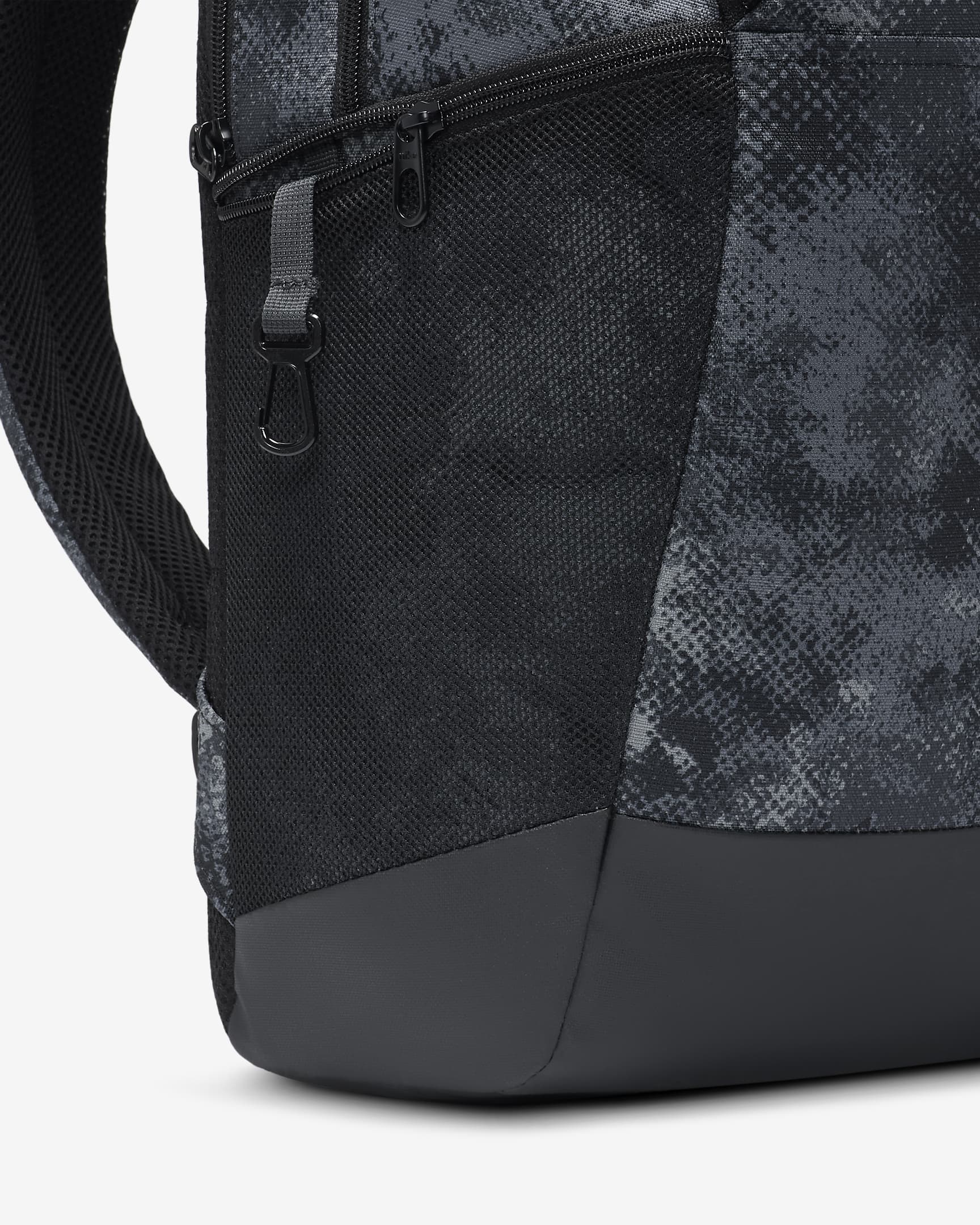 Nike Brasilia Backpack (Medium, 24L) - Iron Grey/Black/Light Smoke Grey