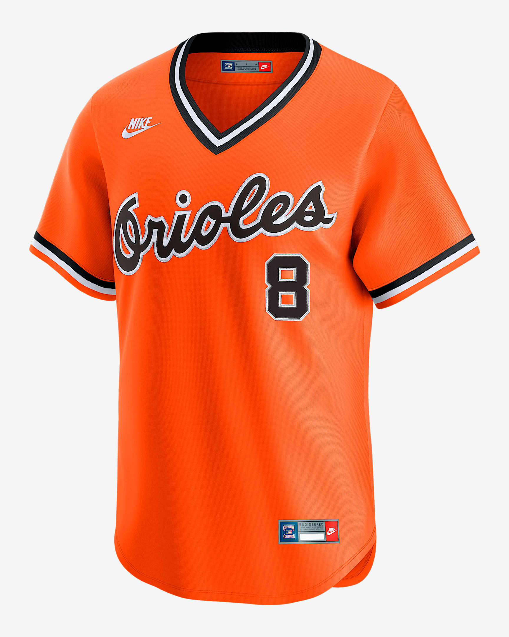 Cal Ripken Sr. Baltimore Orioles Cooperstown Men's Nike Dri-FIT ADV MLB Limited Jersey - Orange