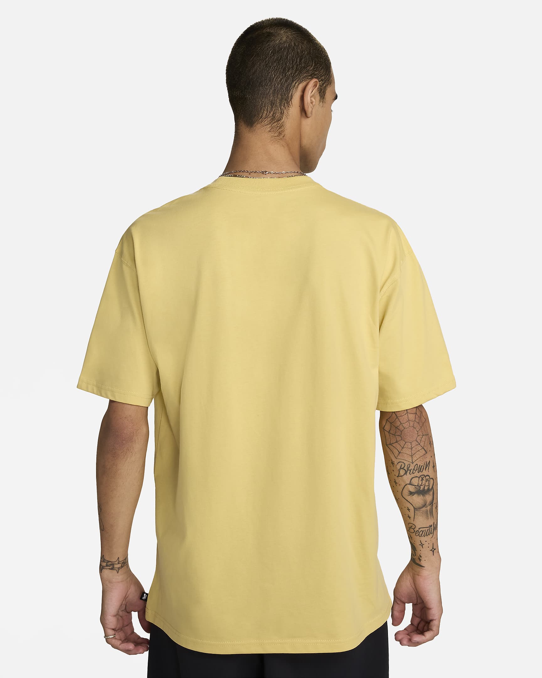 Nike SB Men's Logo Skate T-Shirt - Saturn Gold