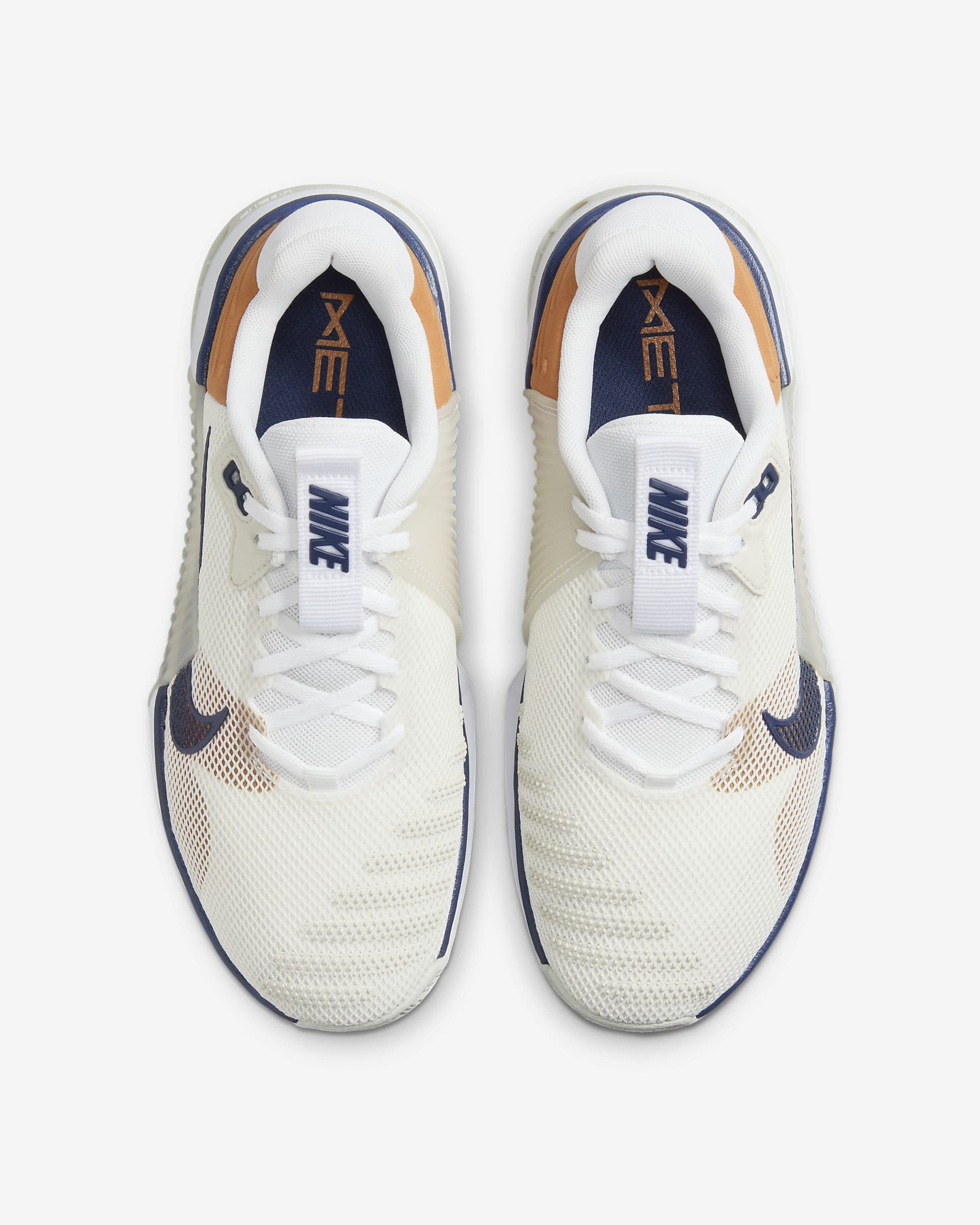 Chaussure d'entraînement Nike Metcon 9 AMP pour femme - Blanc/Light Bone/Limestone/Midnight Navy