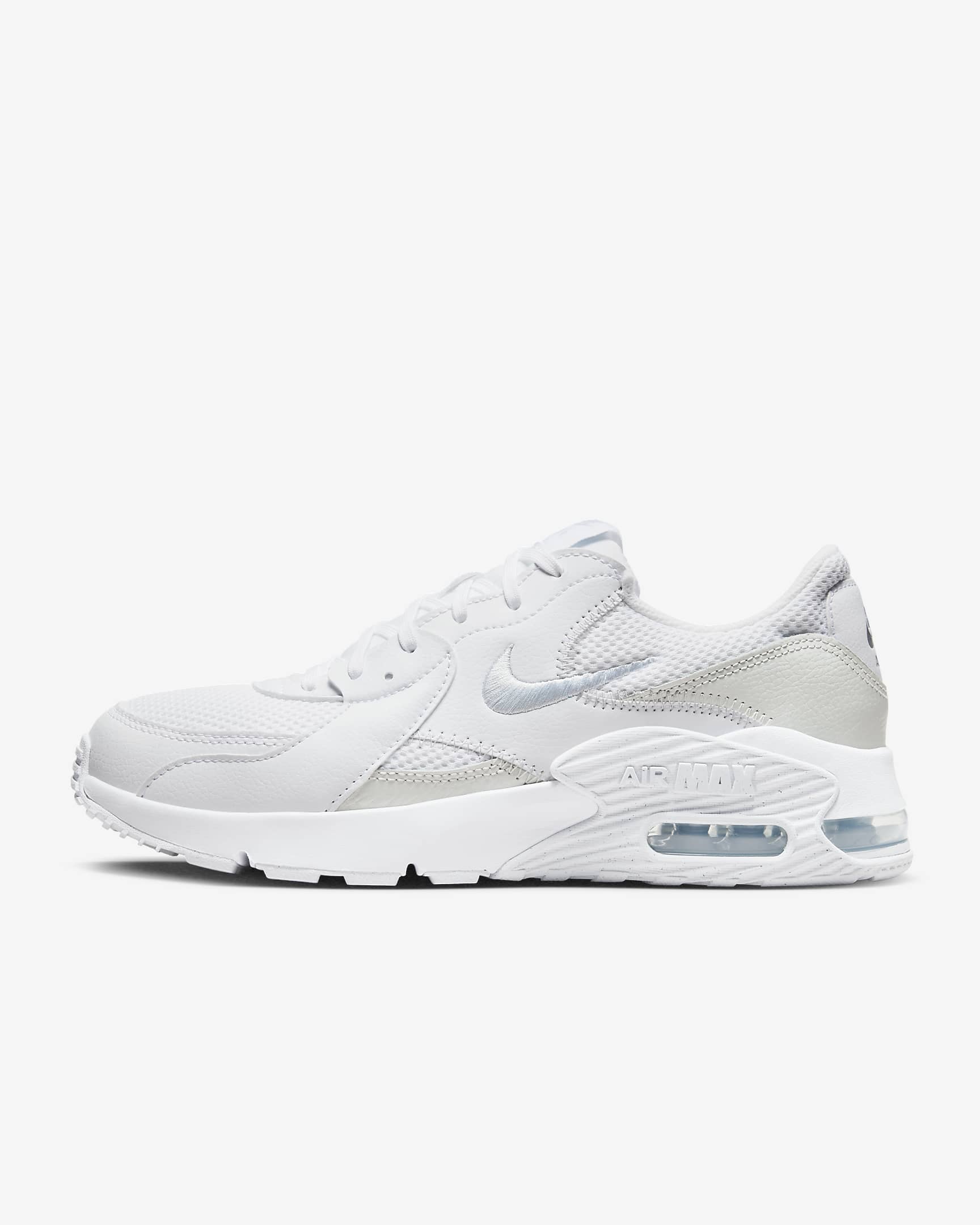 Nike Air Max Excee Women's Shoes - White/White/Metallic Platinum