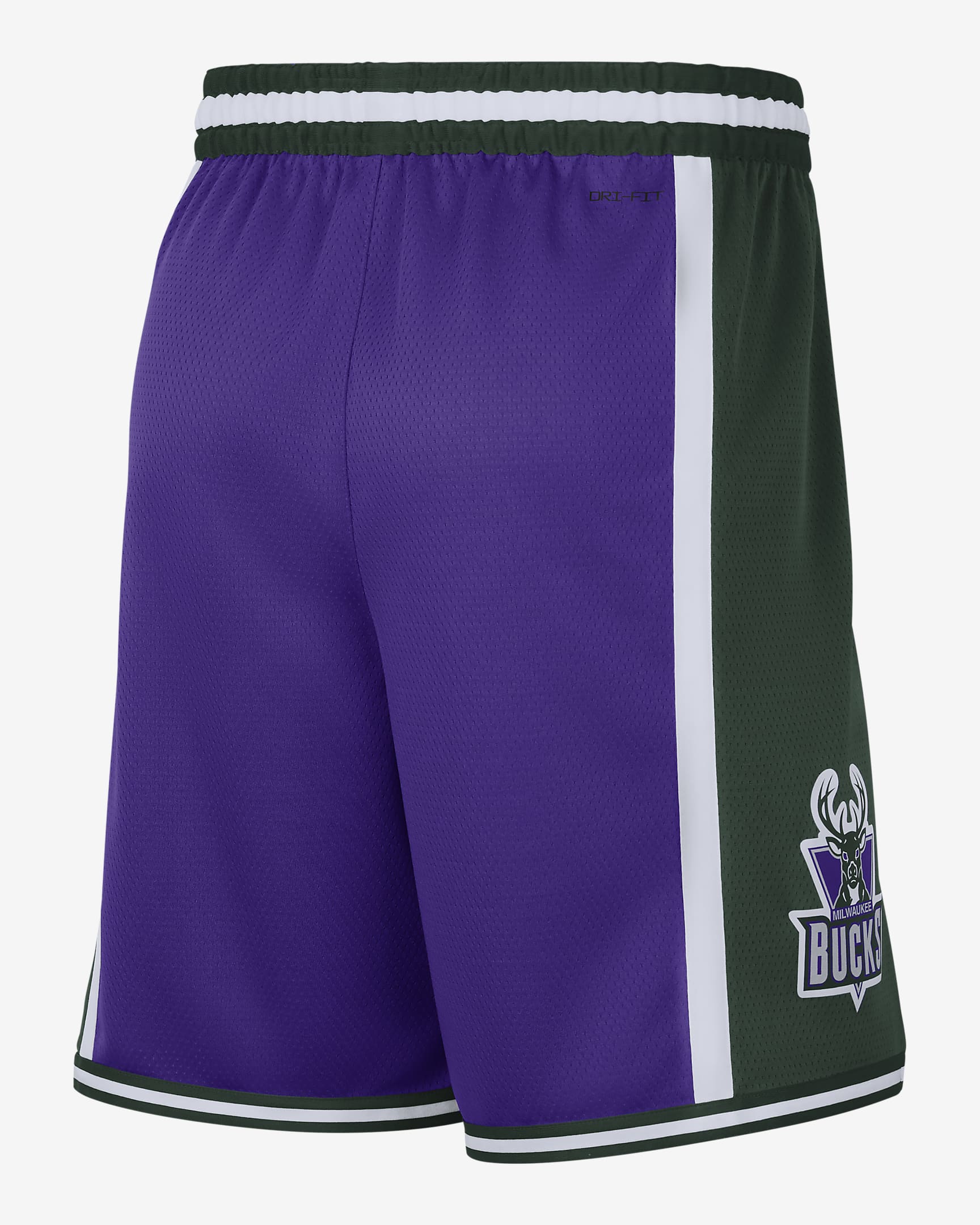 Milwaukee Bucks Men's Nike Dri-FIT NBA Swingman Shorts. Nike IL