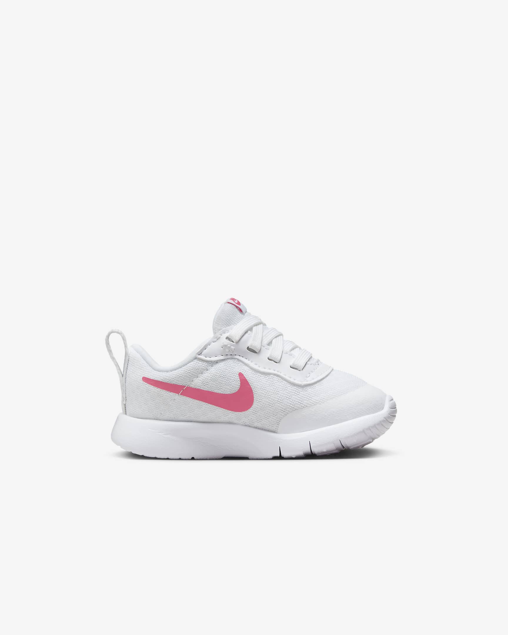 Tenis para bebé e infantil Nike Tanjun EasyOn - Blanco/Voltio ligero/Negro/Rosa margarita