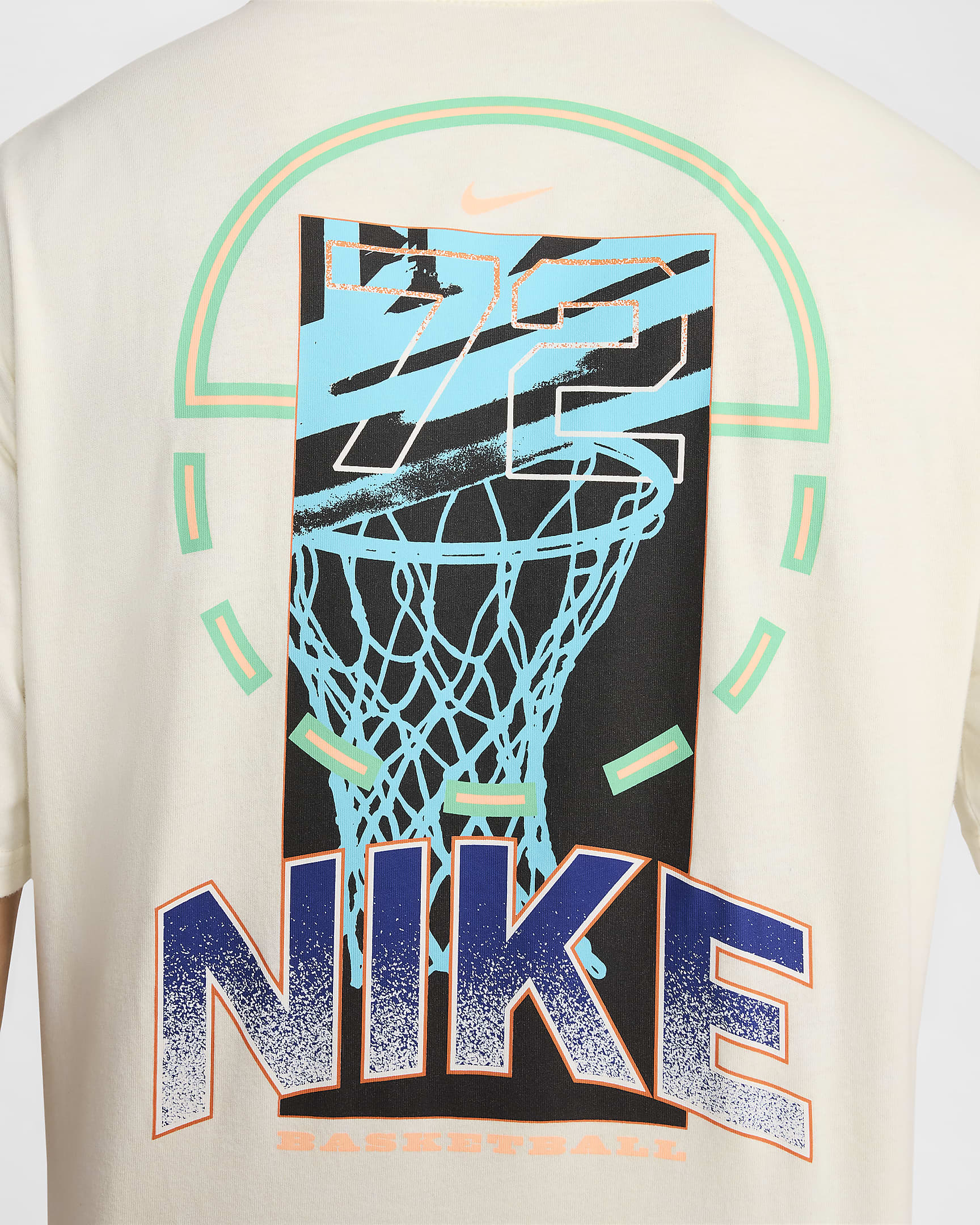 T-shirt de basket Max90 Nike pour homme - Coconut Milk