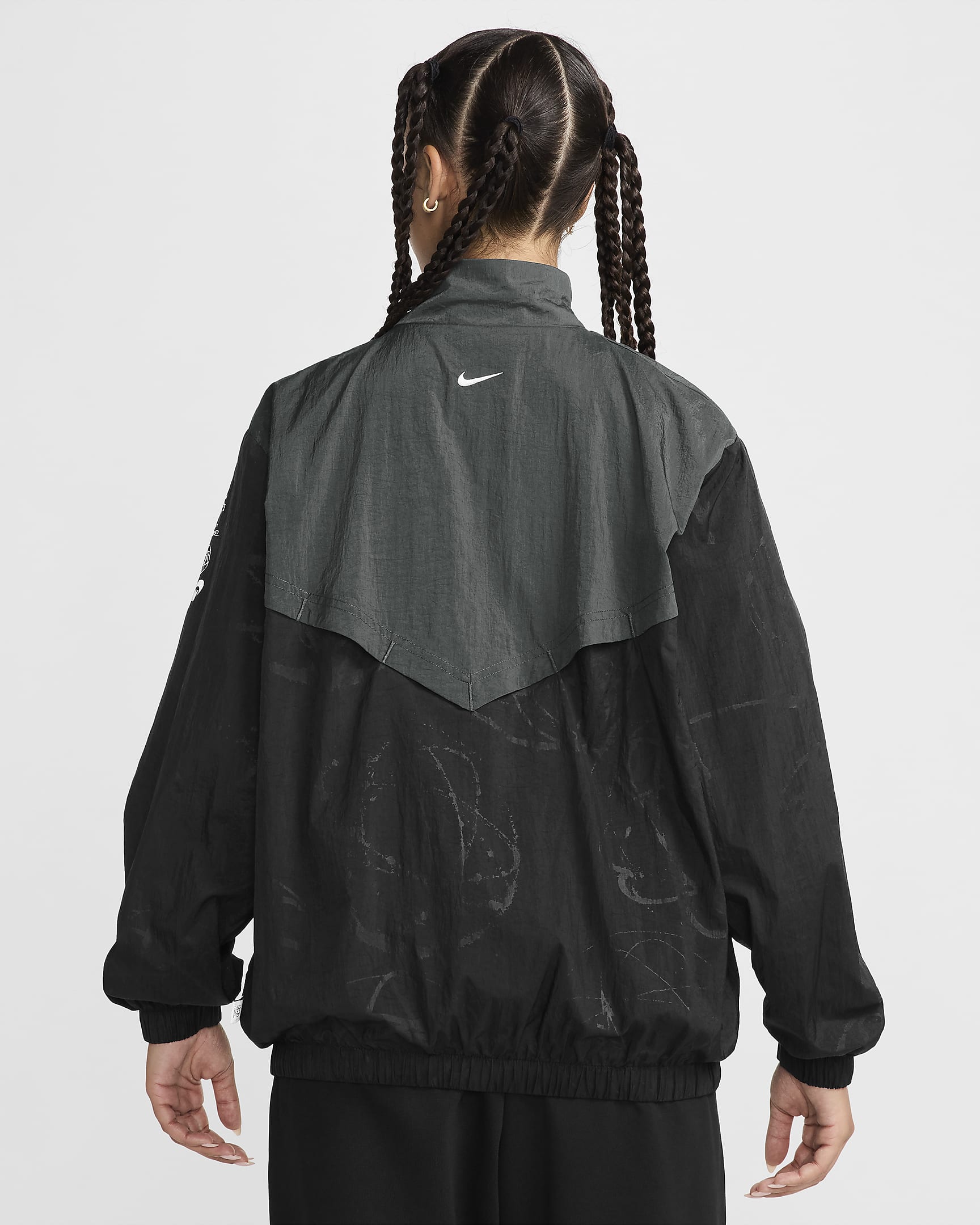 Nike Sportswear Breaking Windrunner Women's Jacket - Black/Anthracite