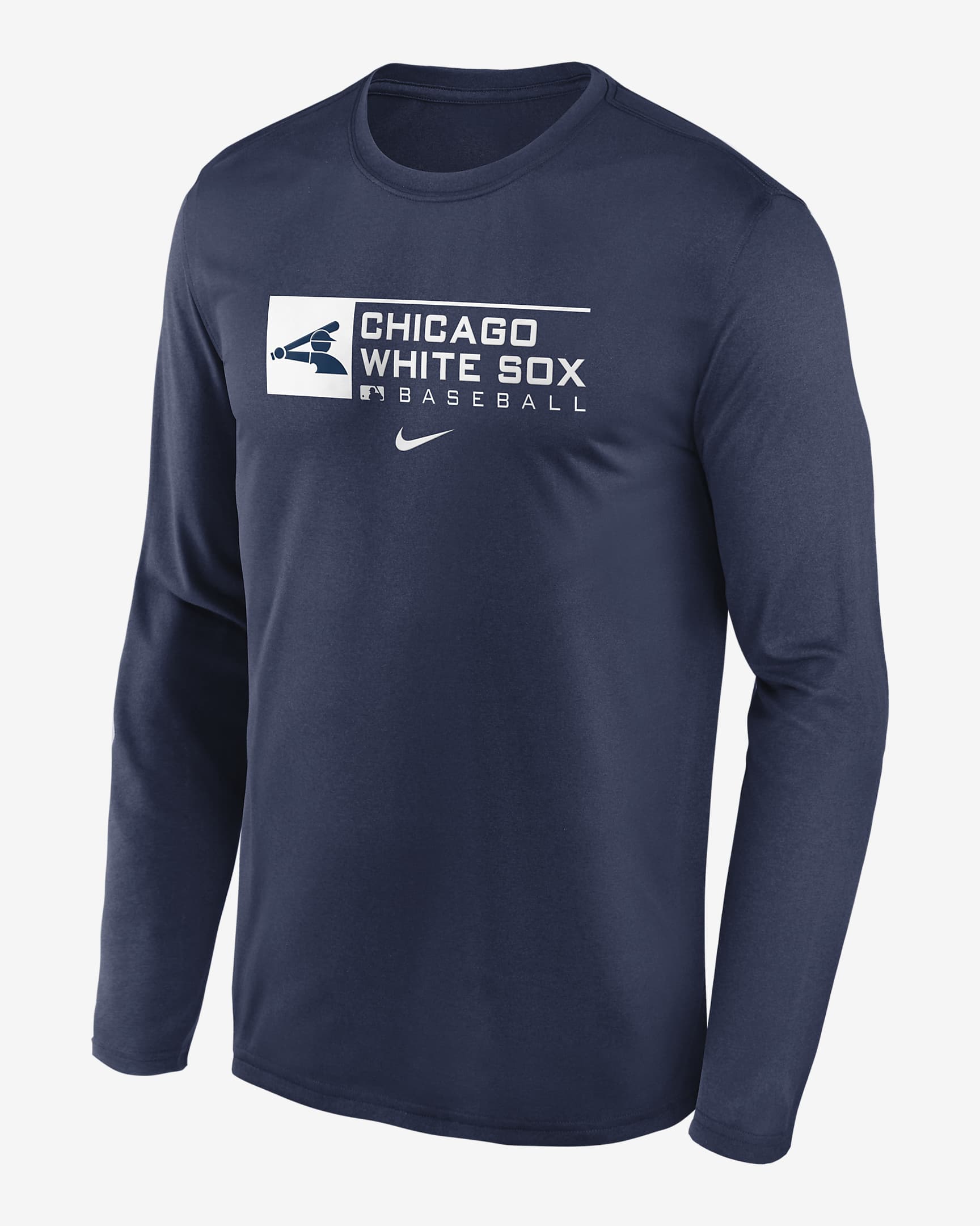 Nike Dri-FIT Team (MLB Chicago White Sox) Men's Long-Sleeve T-Shirt ...