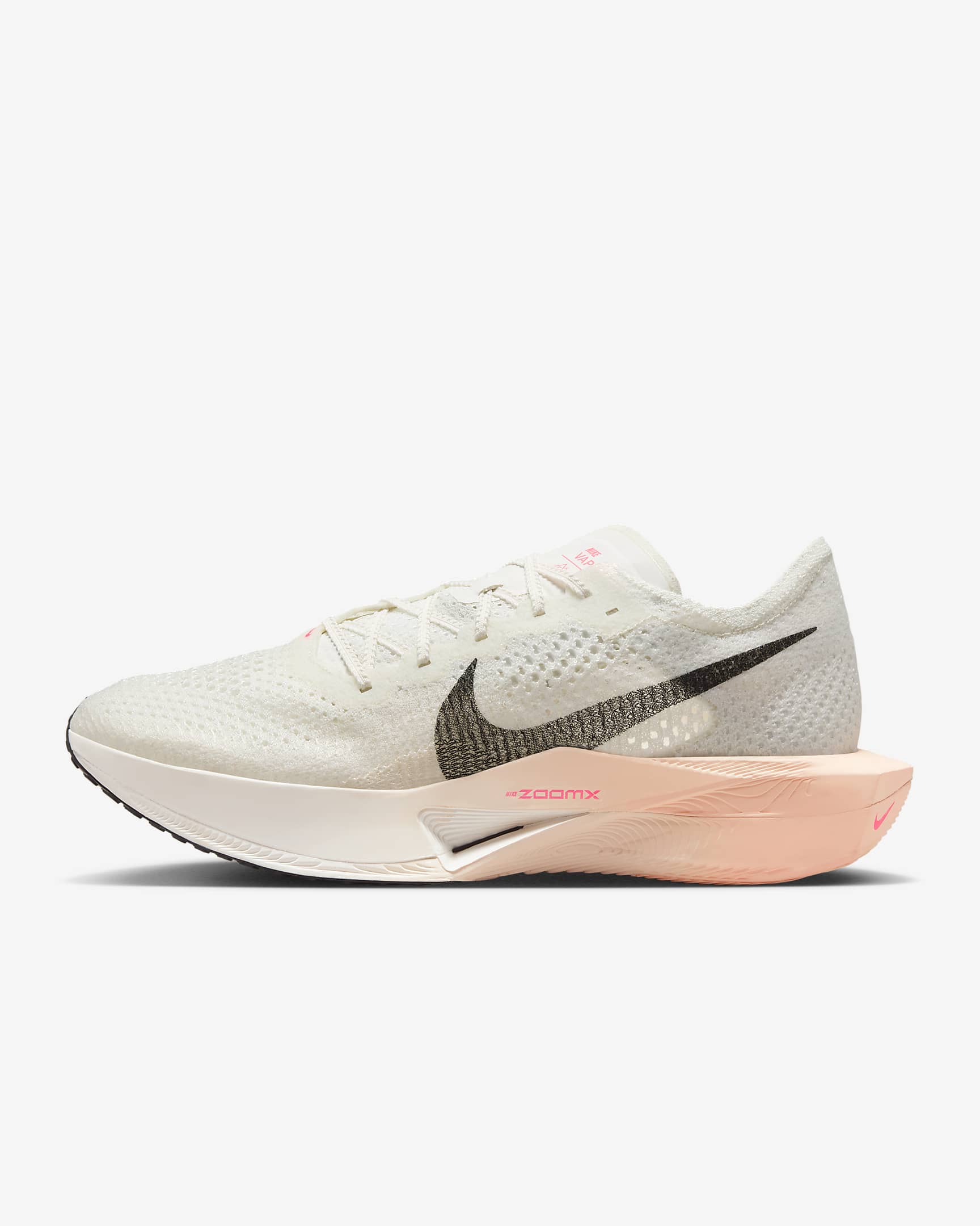 Nike Vaporfly 3 Men's Road Racing Shoes - Sail/Crimson Tint/Guava Ice/Black