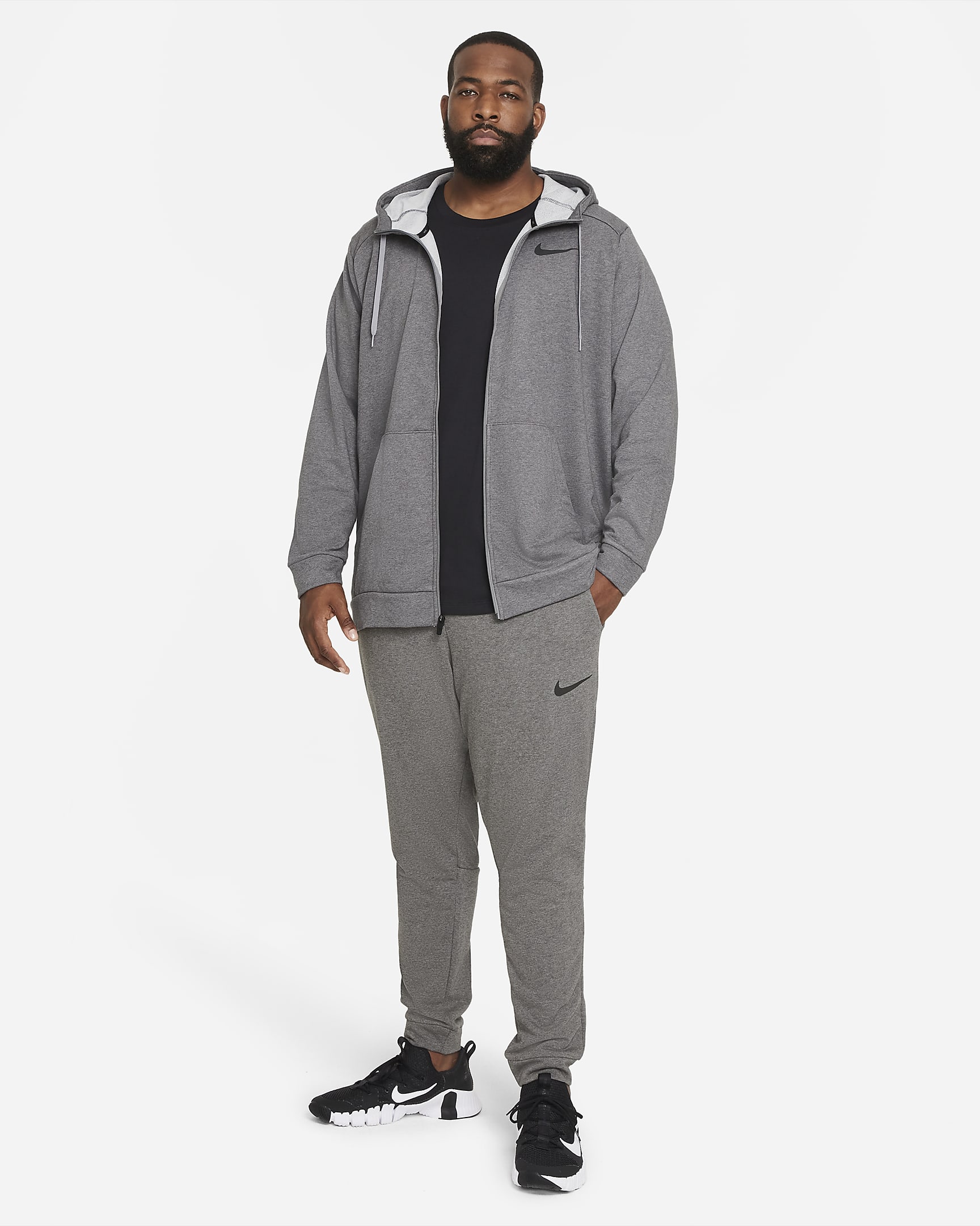 Nike Dry Men's Dri-FIT Taper Fitness Fleece Trousers. Nike IE