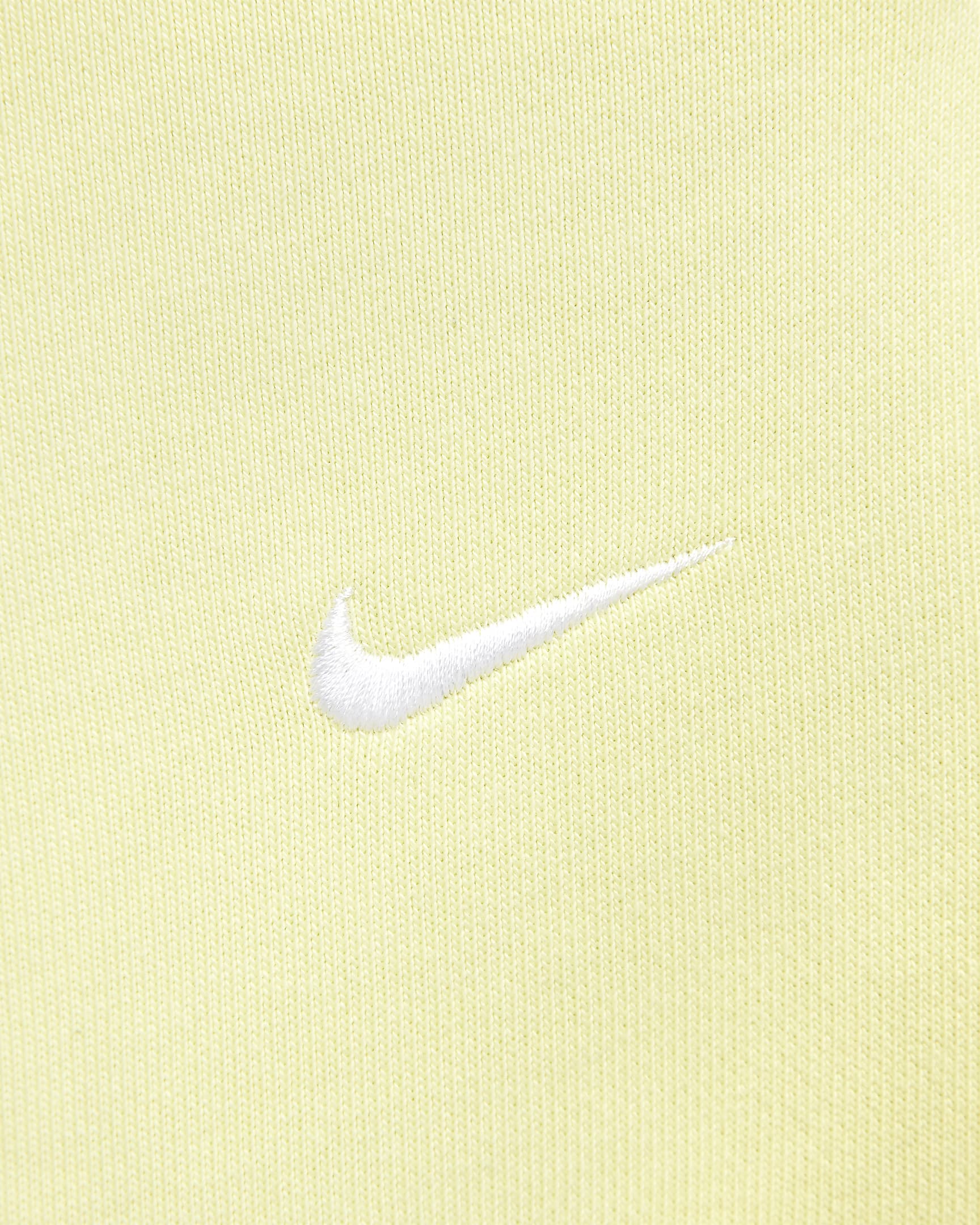 Pants de tejido Fleece para hombre Nike Solo Swoosh - Verde luminoso/Blanco