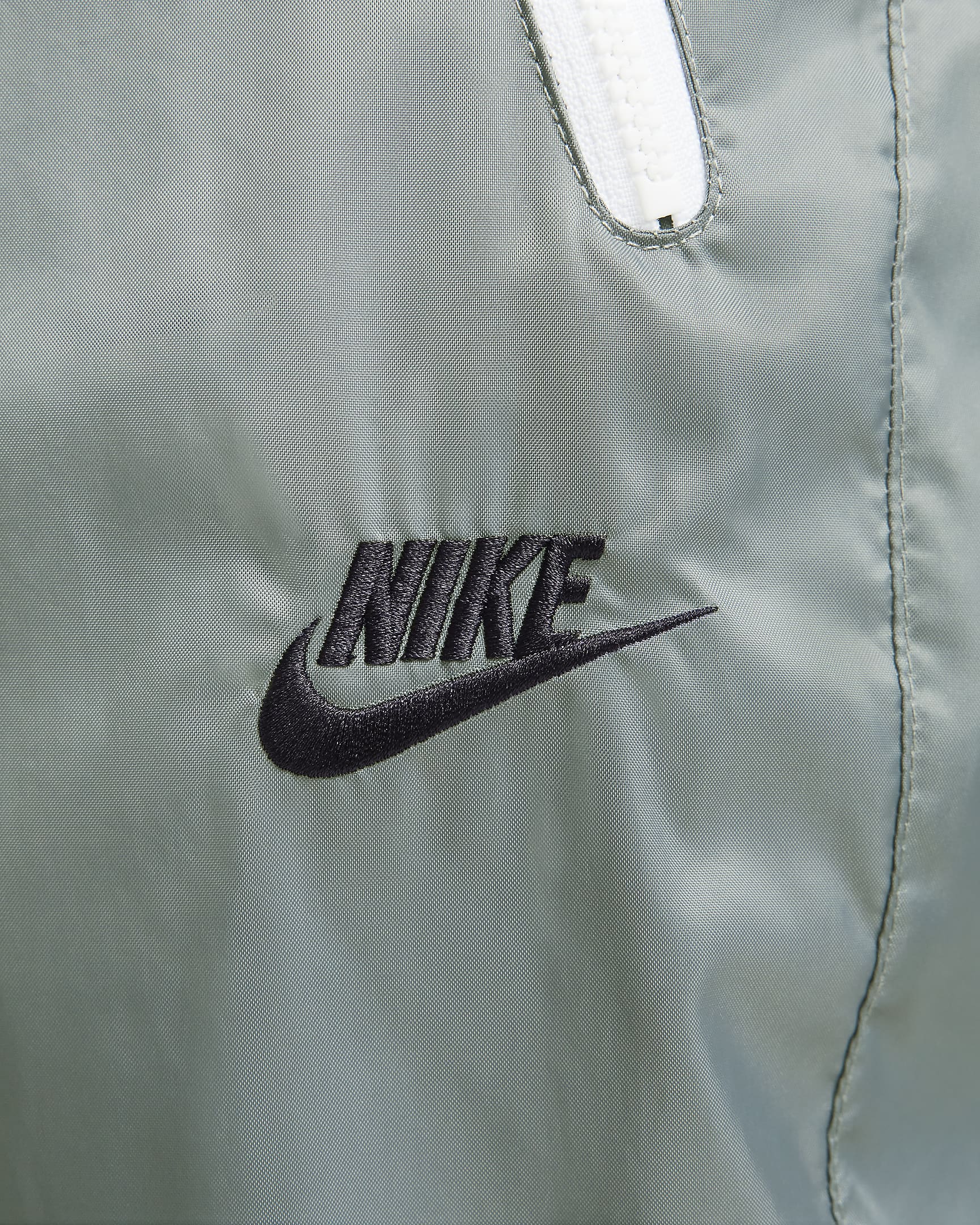 Nike Windrunner vevd bukse med fôr til herre - Smoke Grey/Hvit/Svart