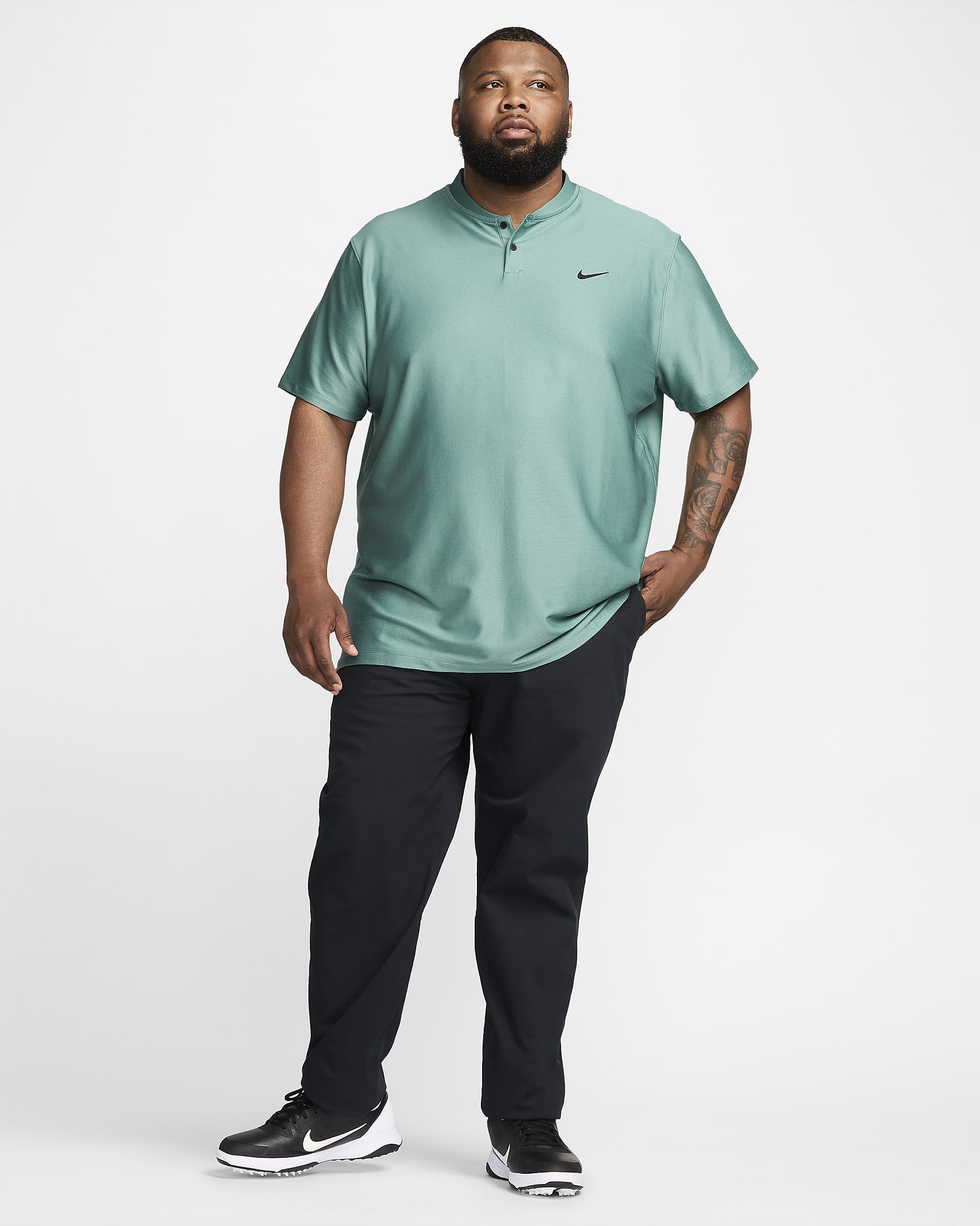 Nike Tour Polo de golf Dri-FIT - Hombre - Bicoastal/Negro