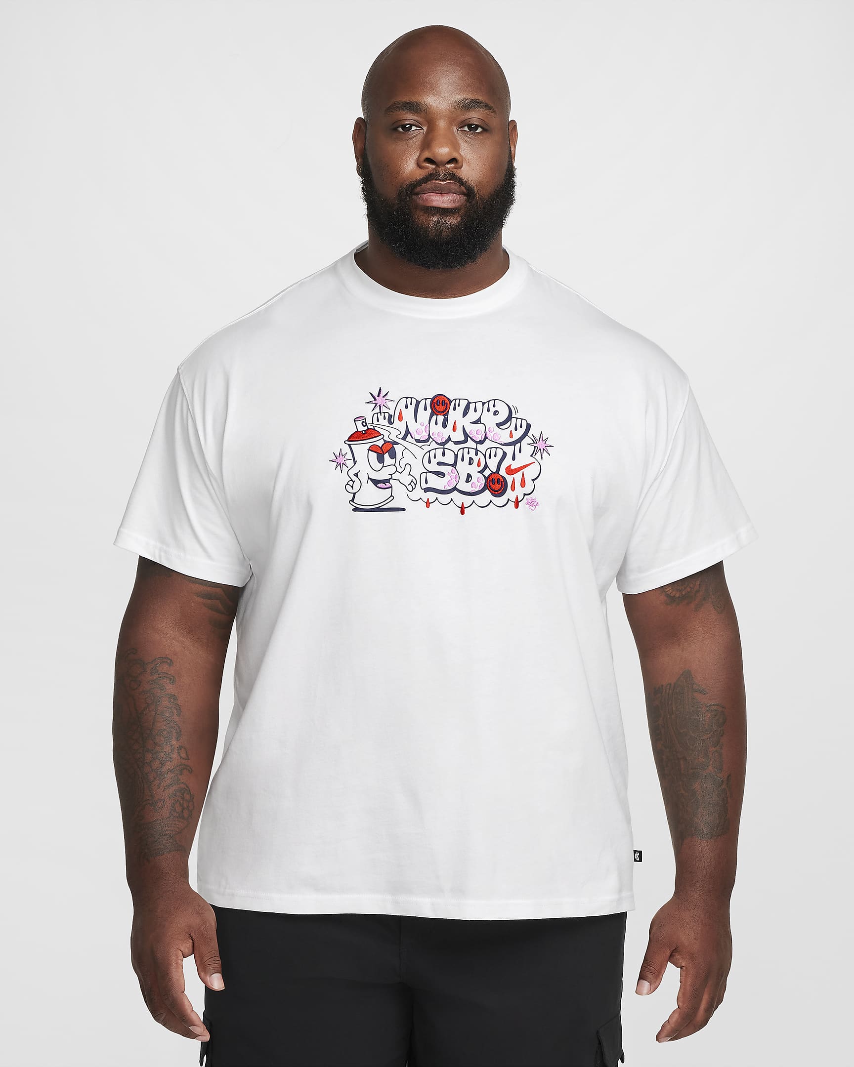 Nike SB Max90 Skate T-Shirt - White