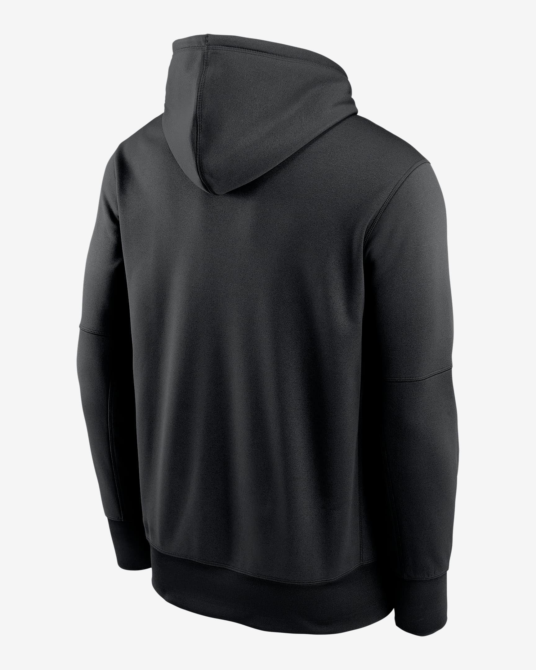Tennessee Volunteers Performance Color Pop Logo Men's Nike Therma College Pullover Hoodie - Black