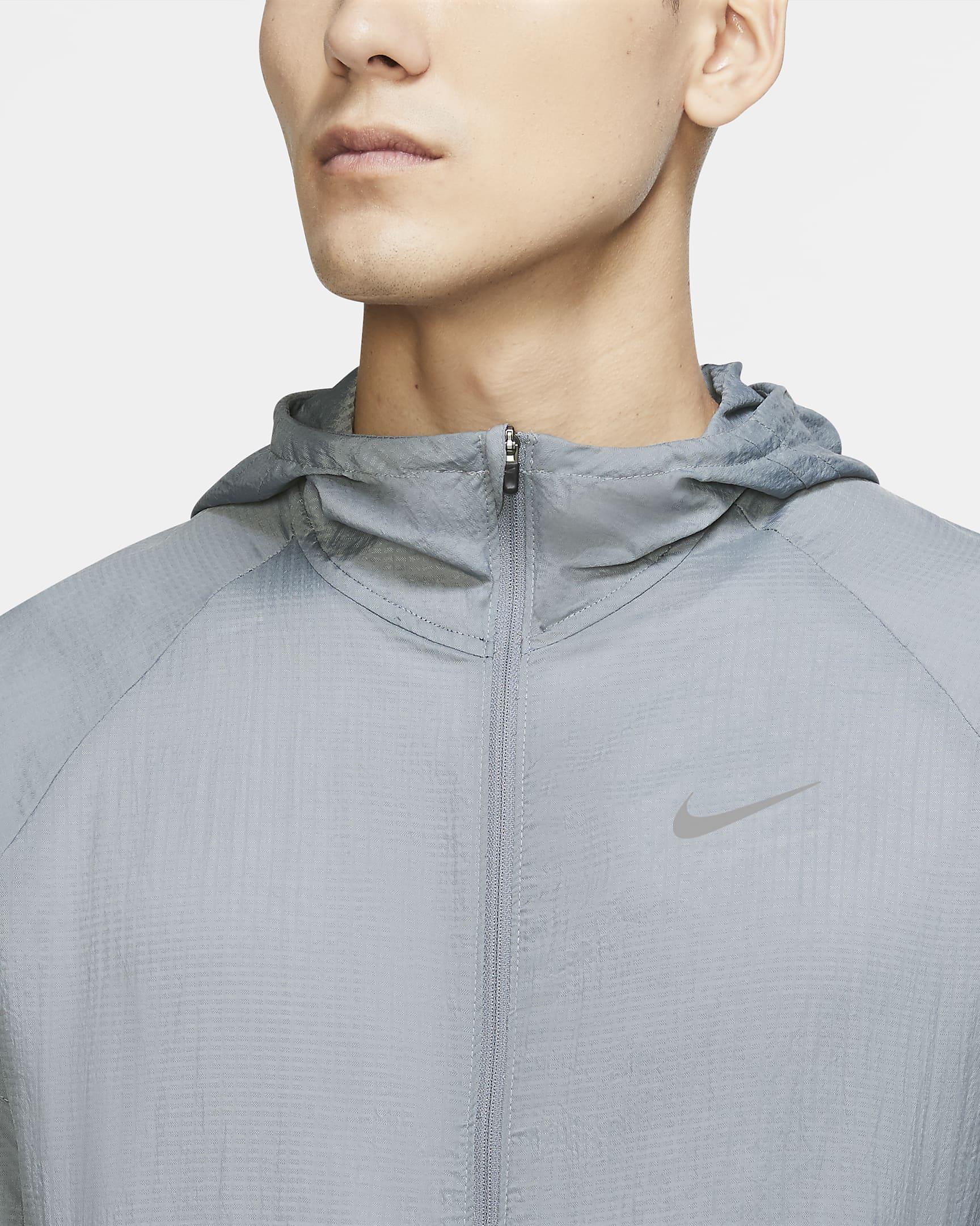 mens nike essential running jacket