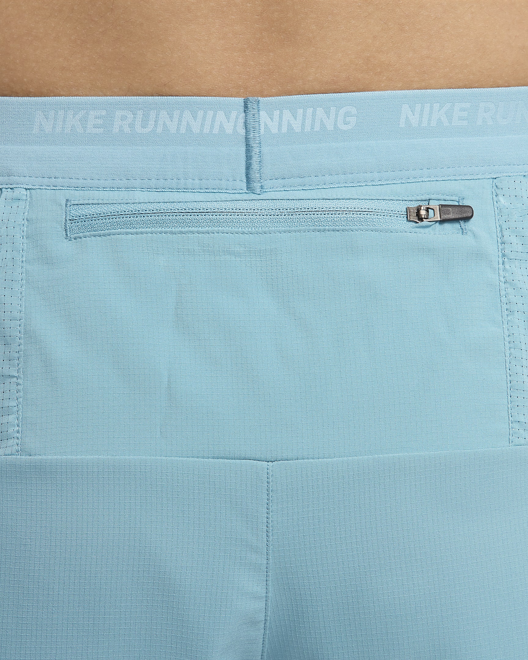 Nike Stride Men's Dri-FIT 13cm (approx.) Brief-Lined Running Shorts - Denim Turquoise/Black