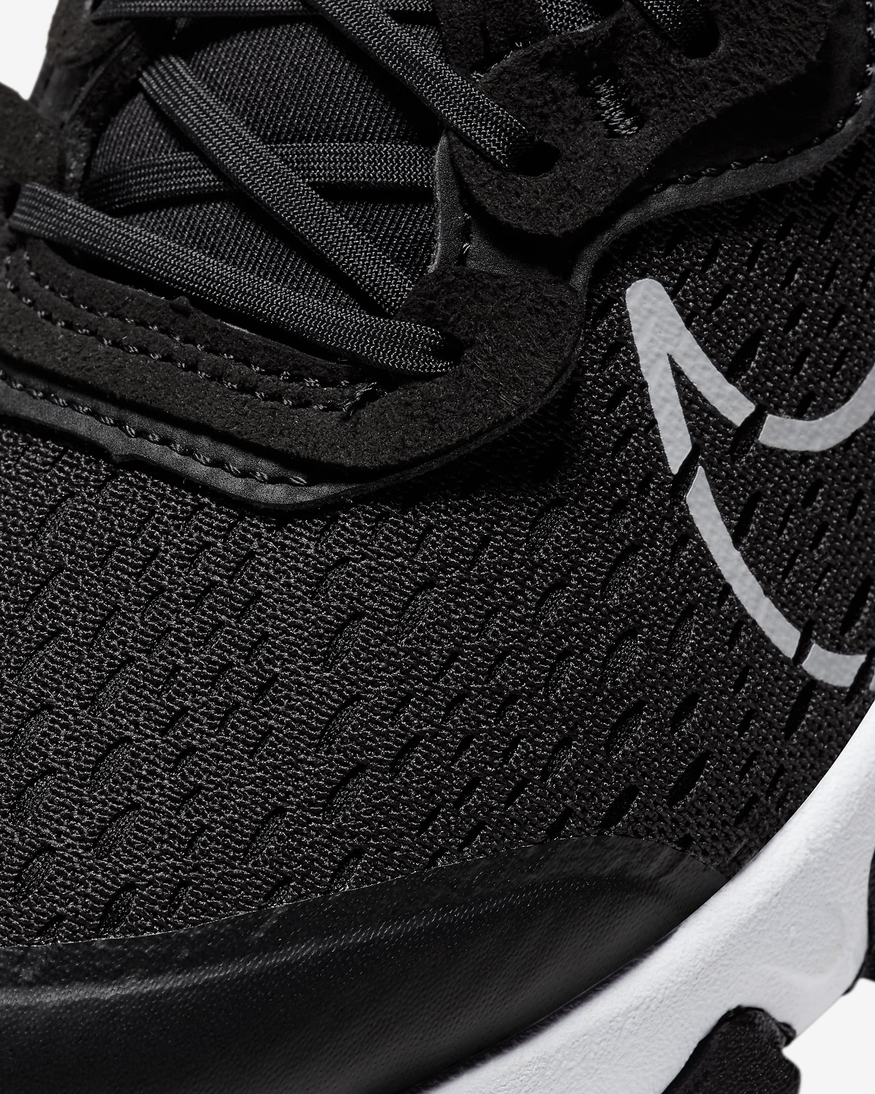 Chaussure Nike React Vision pour Enfant plus âgé - Noir/Noir/Blanc