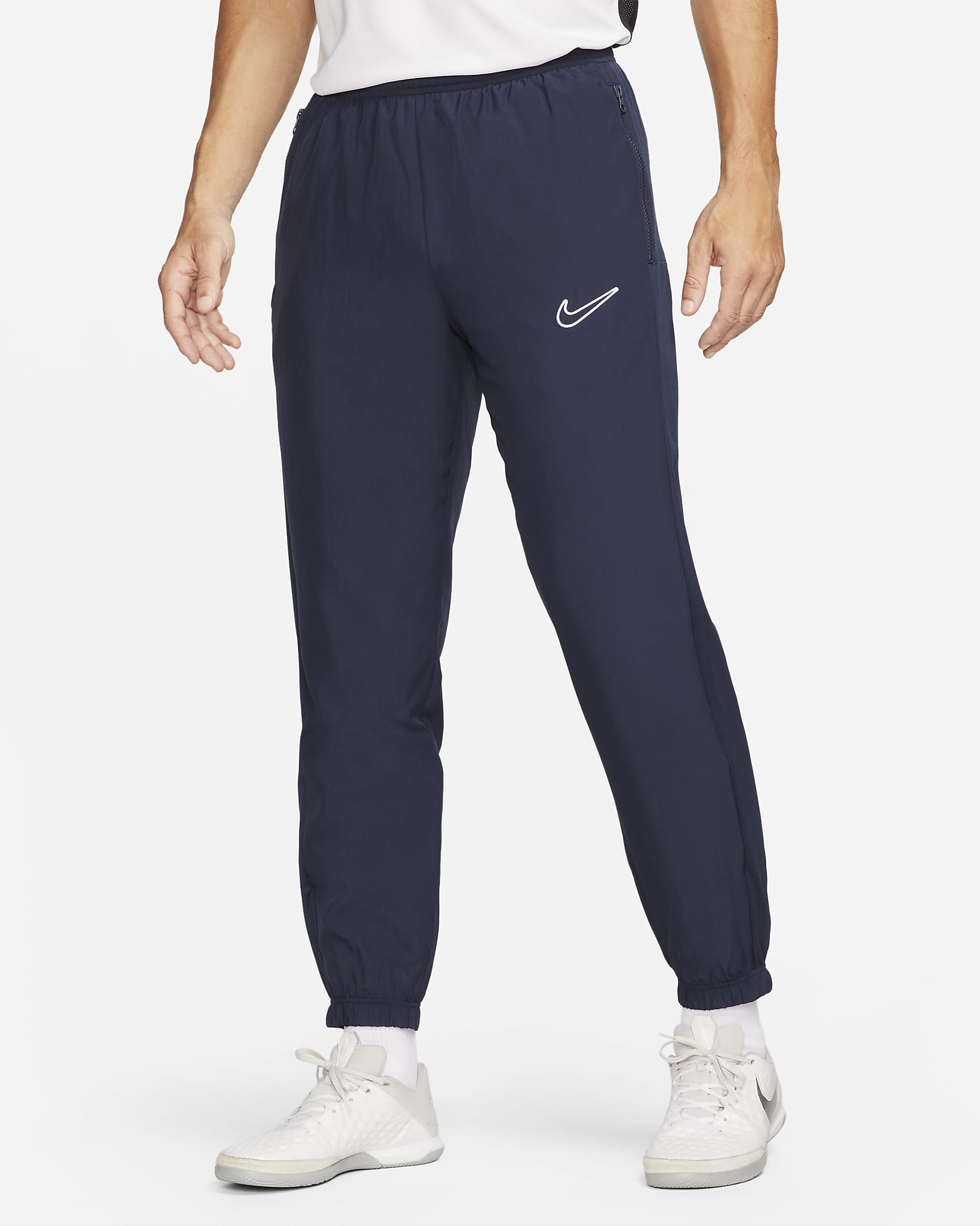 Nike DriFIT Academy Men's Woven Football Tracksuit Bottoms. Nike SG