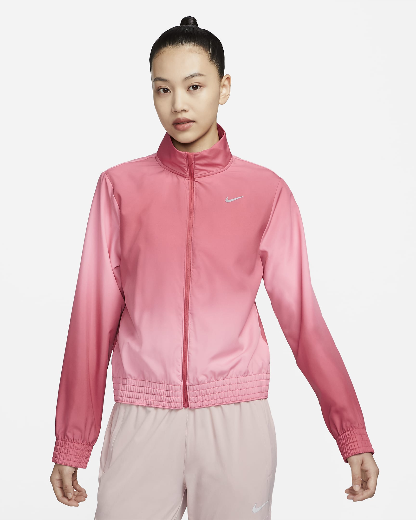 Nike Dri-FIT Swoosh Run Women's Printed Running Jacket. Nike SG