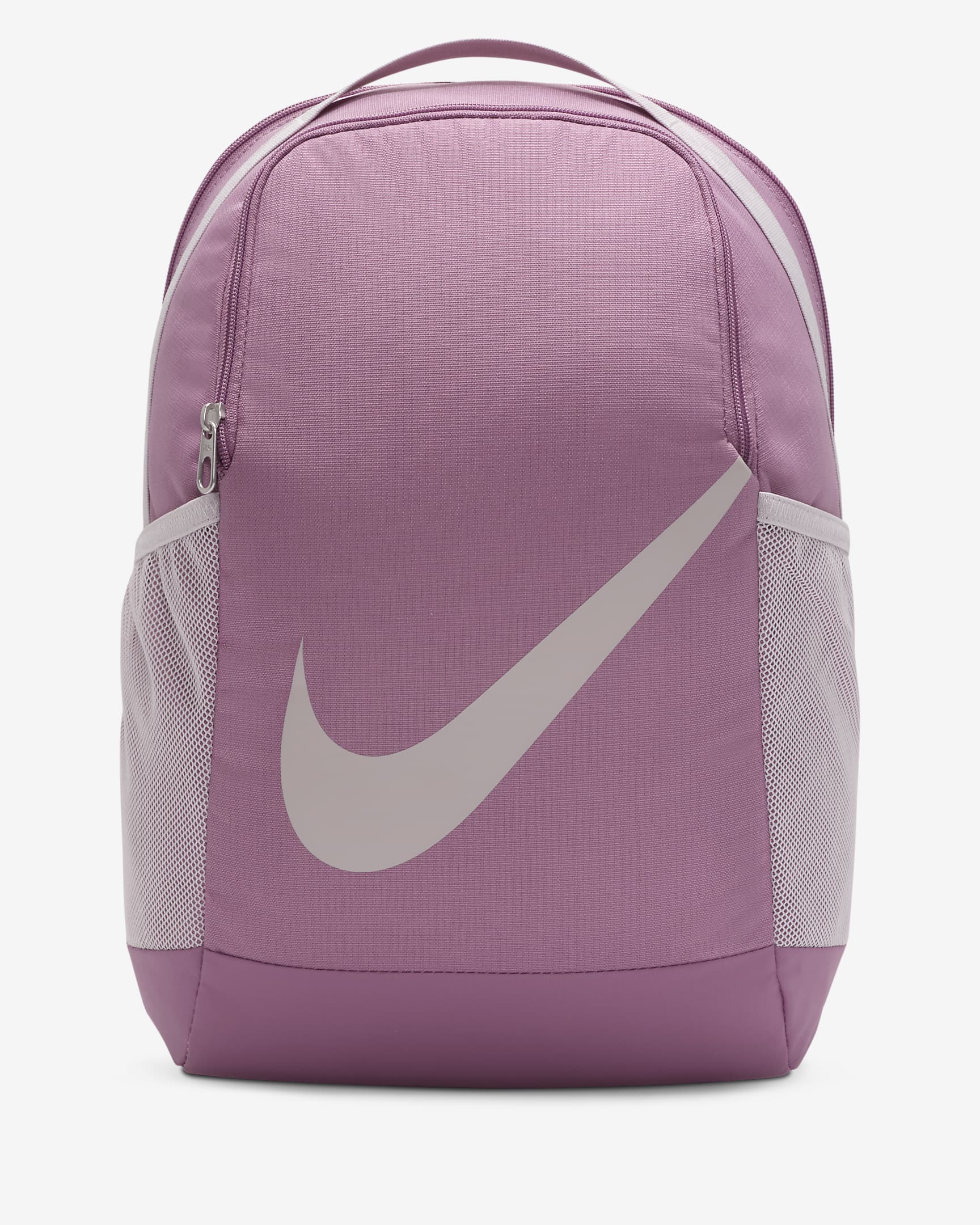 Nike Brasilia Kids' Backpack (18L) - Plum Dust/Platinum Violet/Platinum Violet