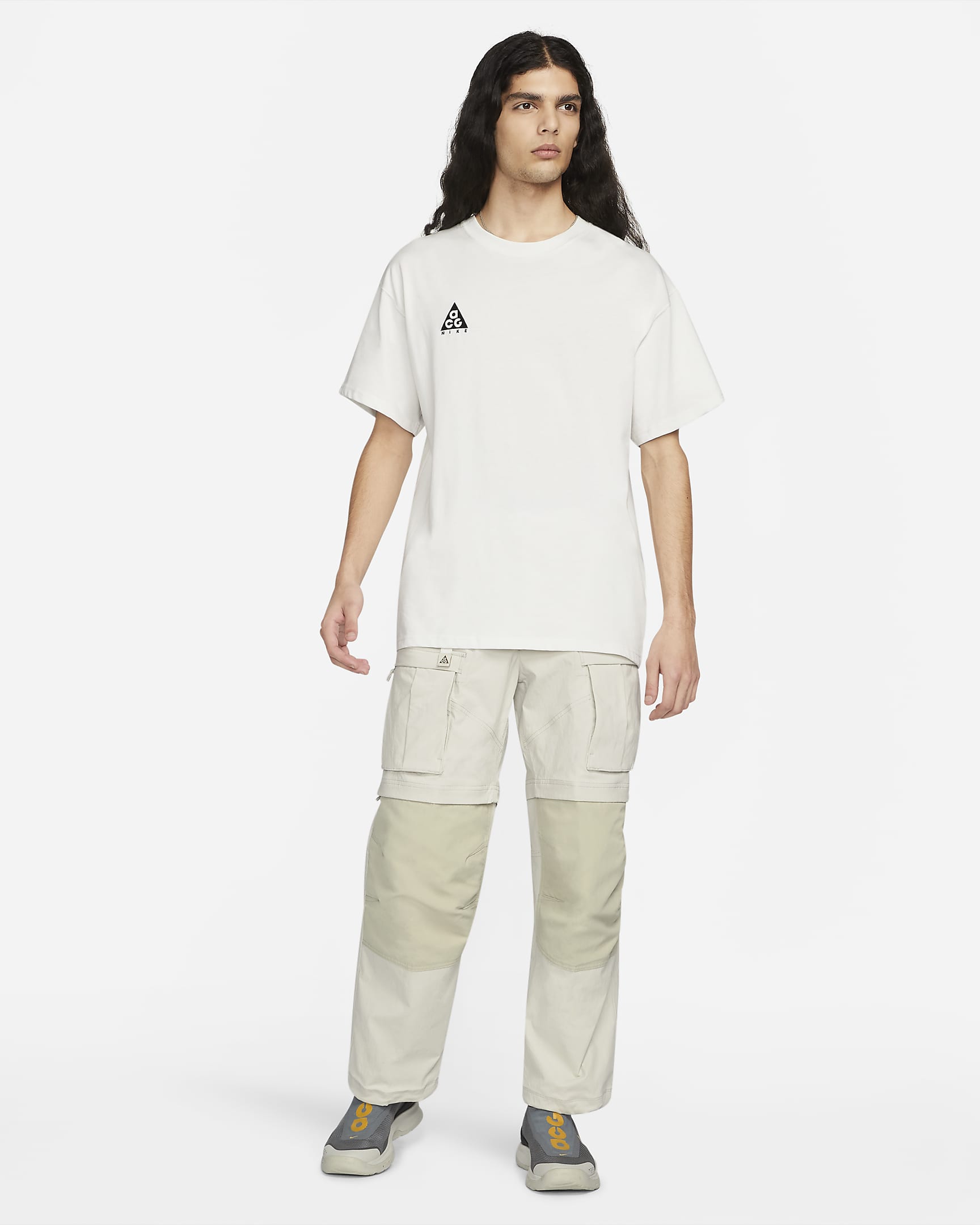 Nike ACG 'Smith Summit' Men's Cargo Trousers - Light Bone/Light Stone