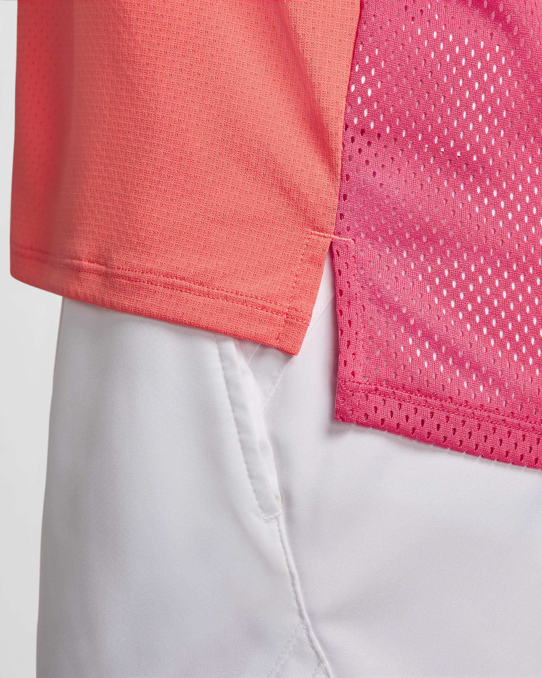 Débardeur de tennis Dri-FIT NikeCourt Slam pour homme - Light Wild Mango/Aster Pink/Noir