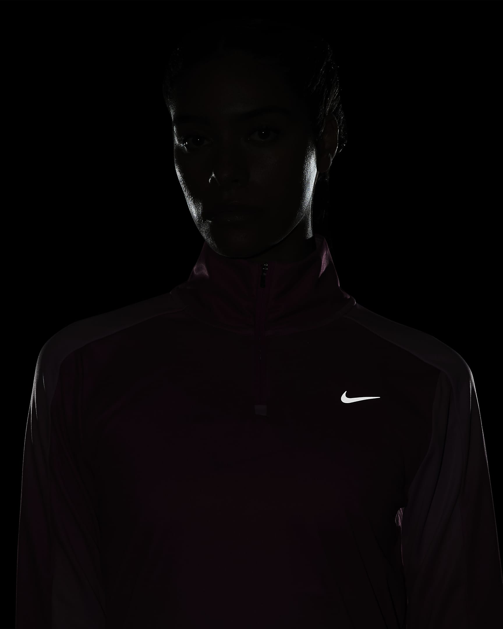 Nike Dri-FIT Swoosh Women's Printed 1/4-Zip Running Top. Nike UK