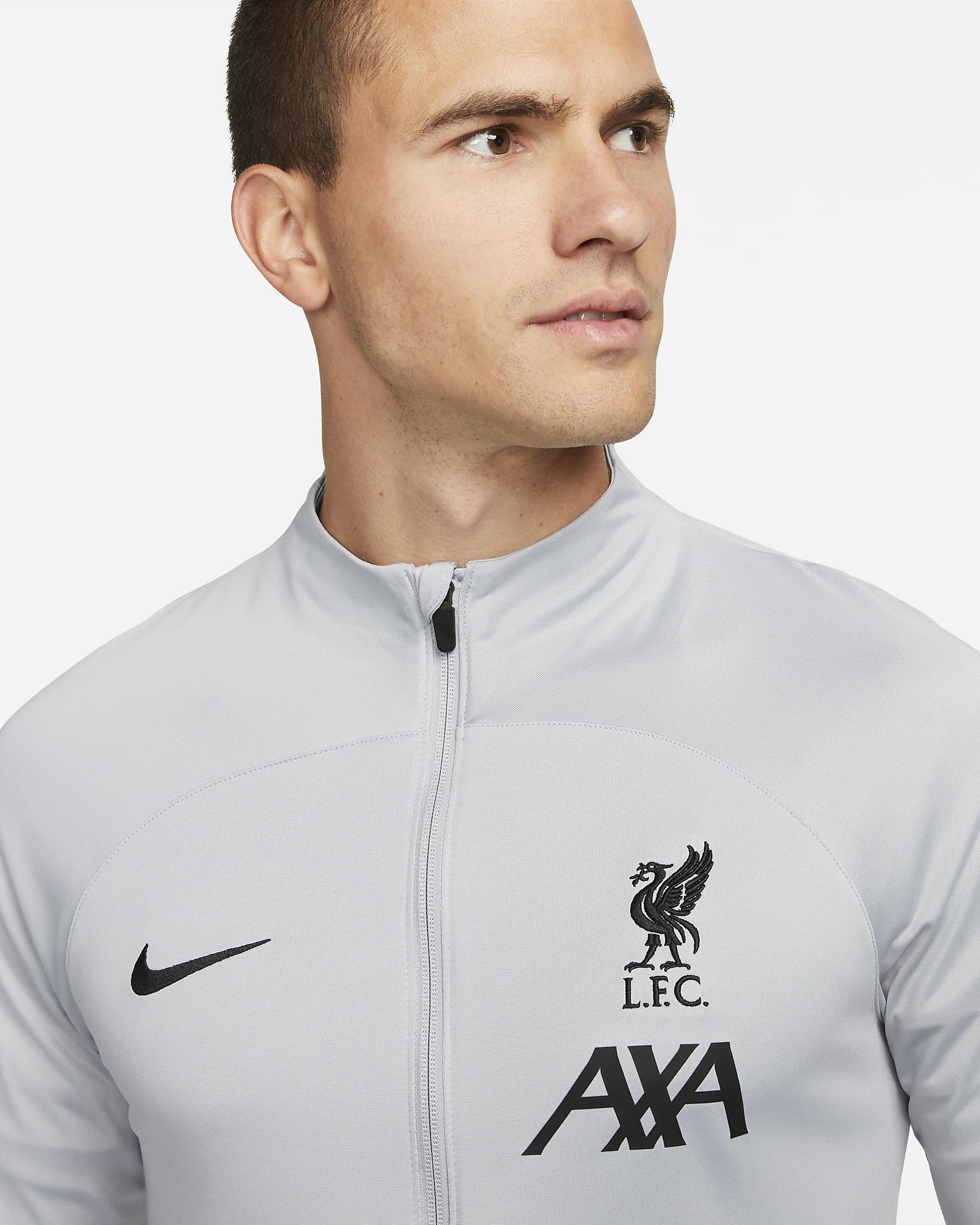 Liverpool F.C. Strike Men's Nike Dri-FIT Knit Football Tracksuit Jacket ...