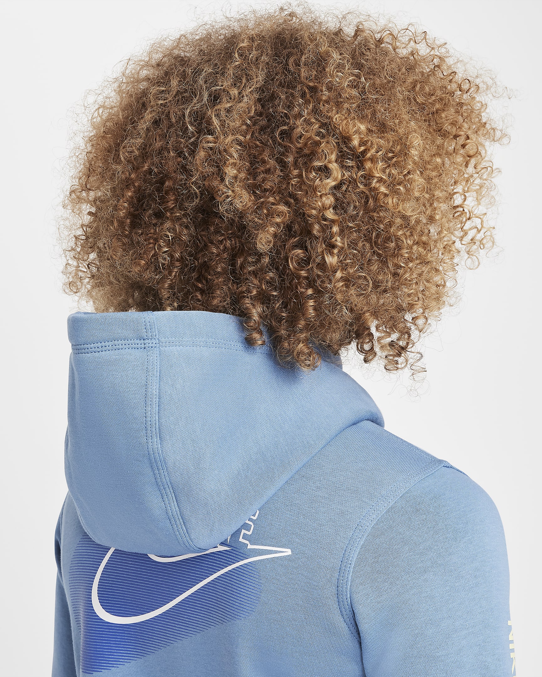 Nike Sportswear Standard Issue Older Kids' (Boys') Fleece Pullover Hoodie - Aegean Storm