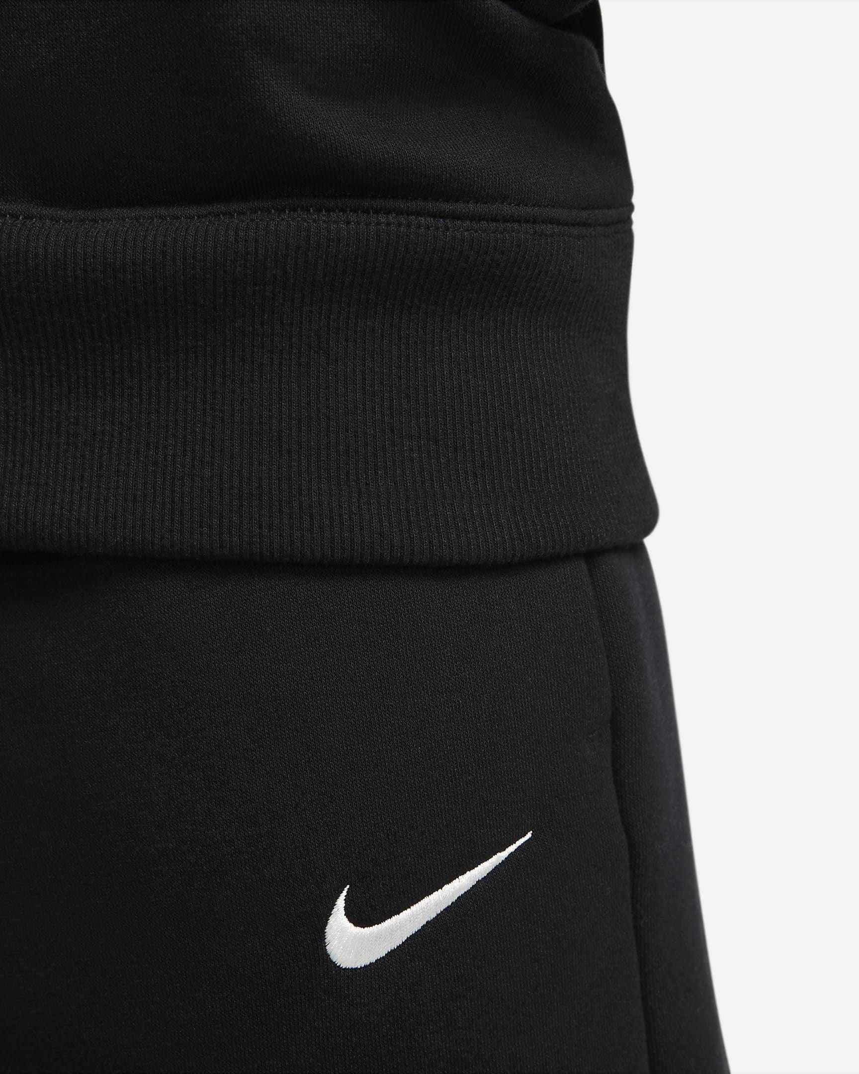 Nike Sportswear Phoenix Fleece Women's Pullover Hoodie - Black/Sail